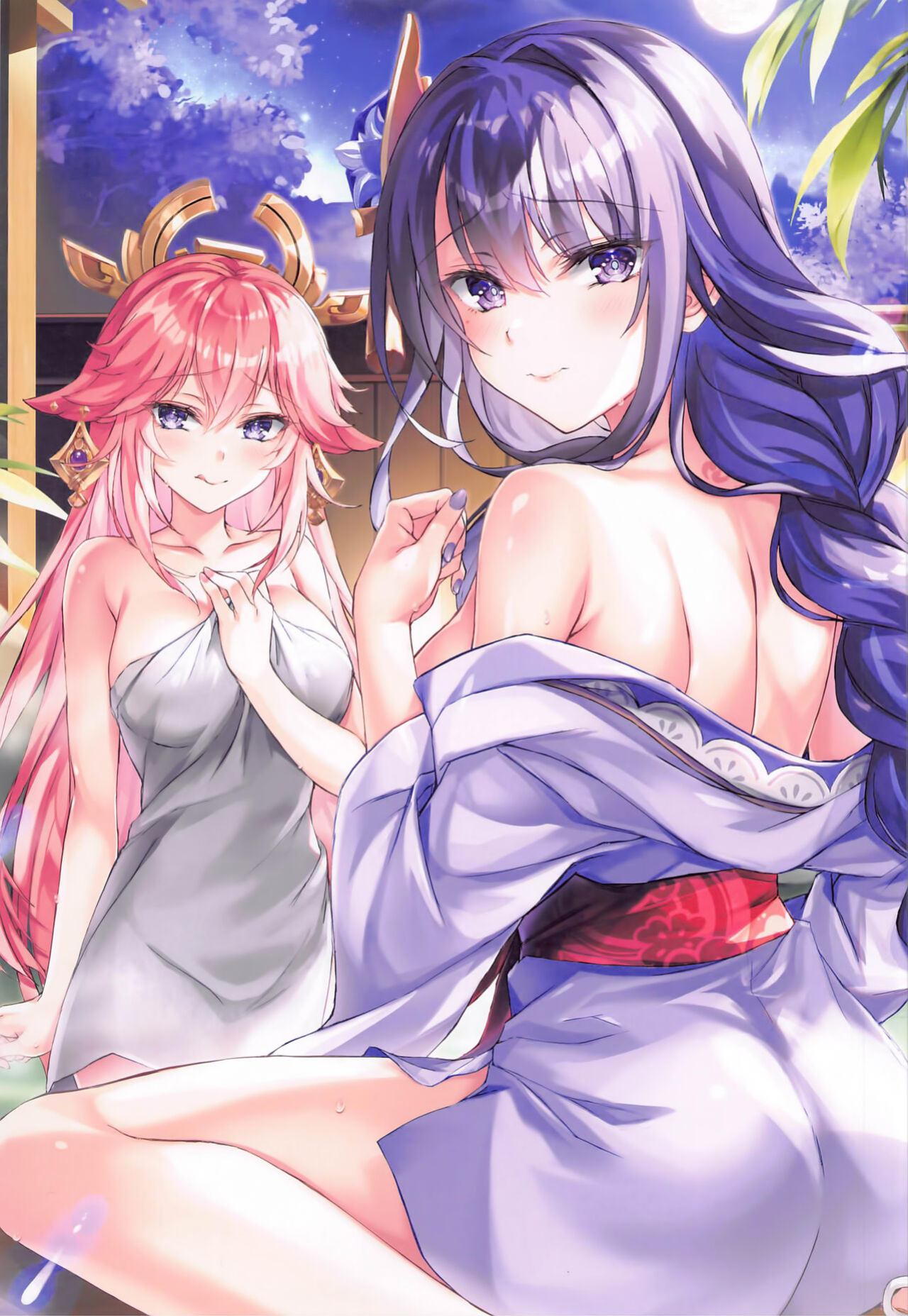 (C101) [Akaneiro (Rimiki, Yakifugu)] Relaxing In A Steamy Hot Spring [Genshin Impact]