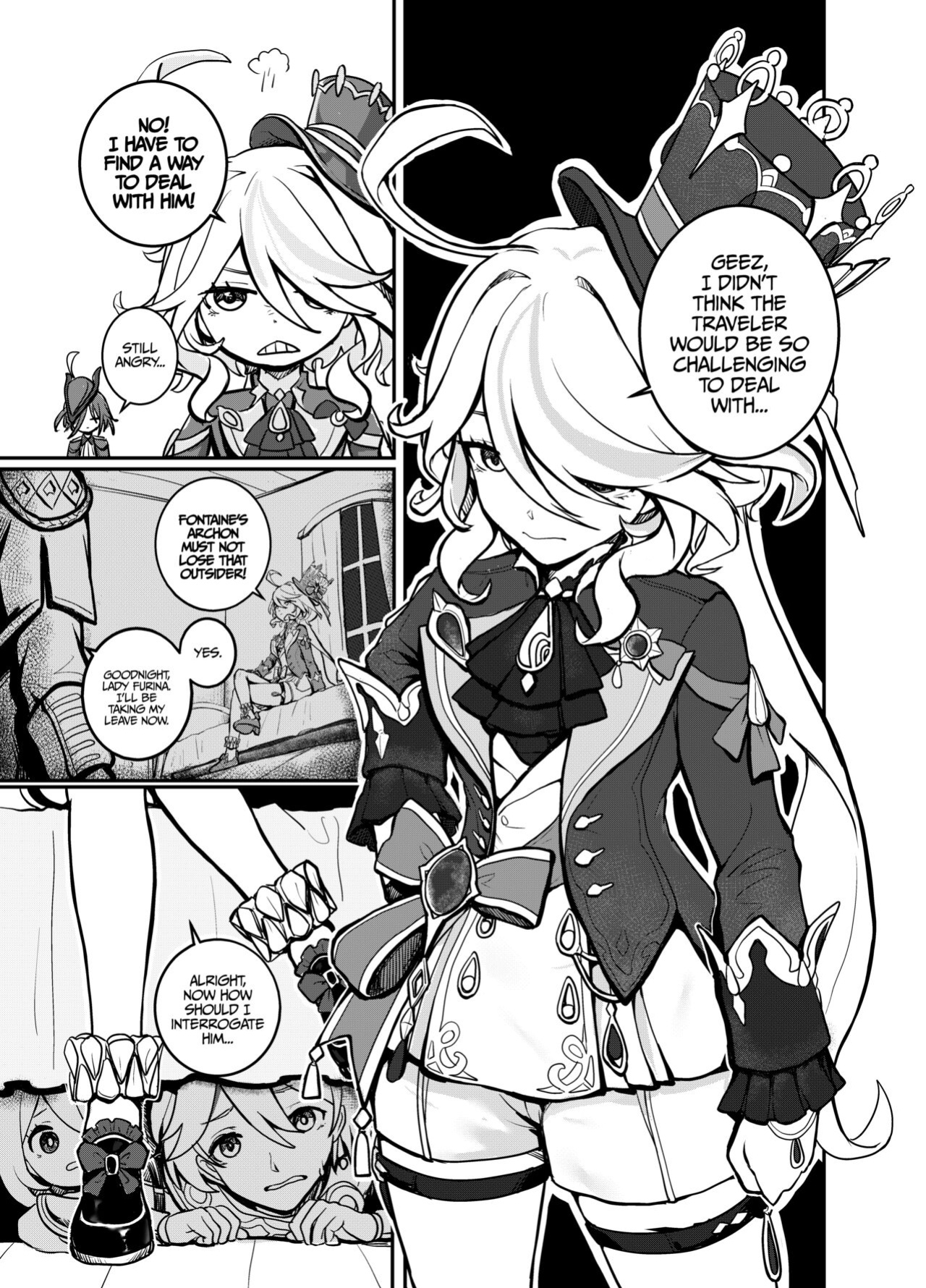 [renard] Stupid Furina (Genshin Impact) [LunaticSeibah]