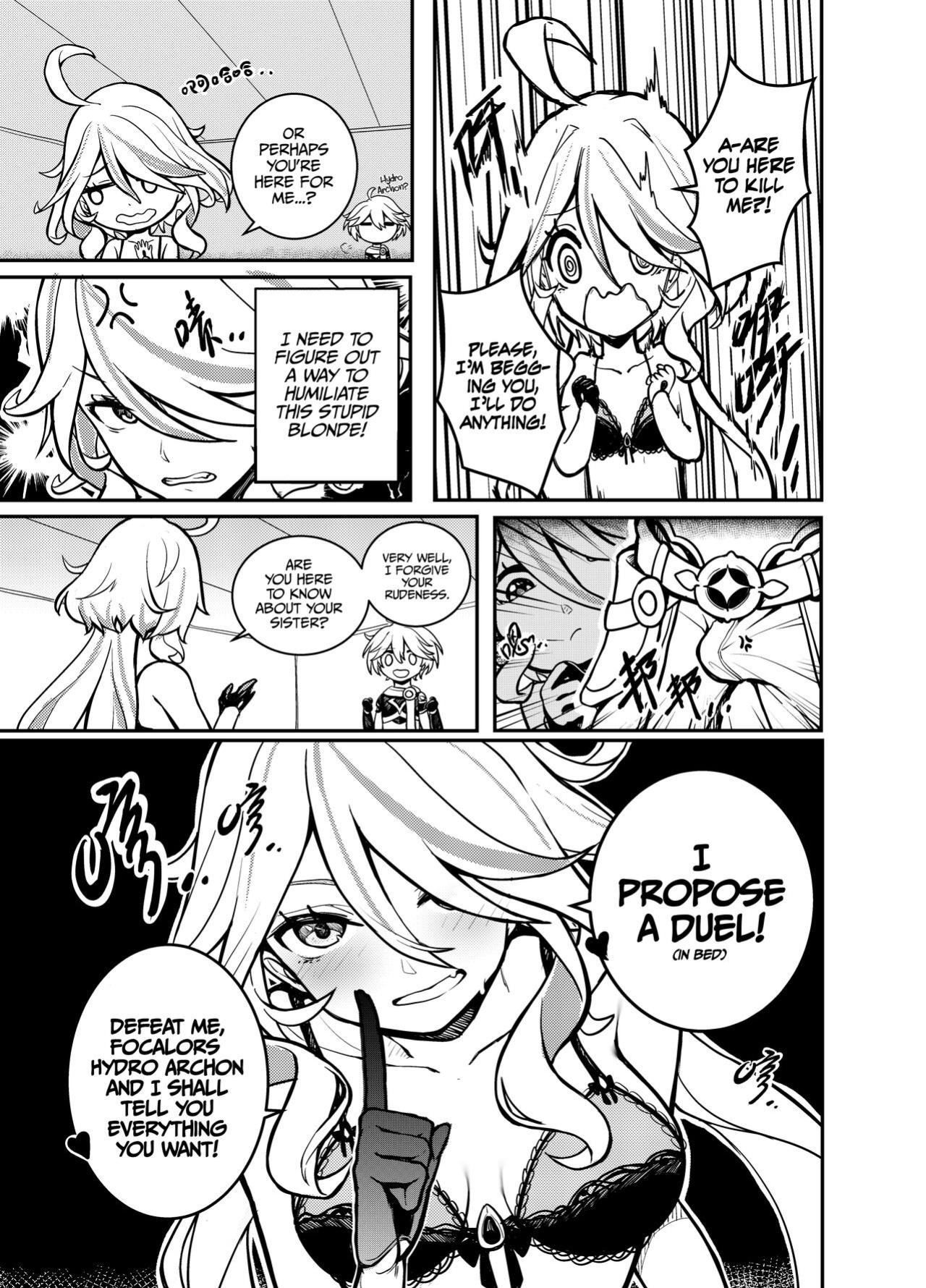 [renard] Stupid Furina (Genshin Impact) [LunaticSeibah]