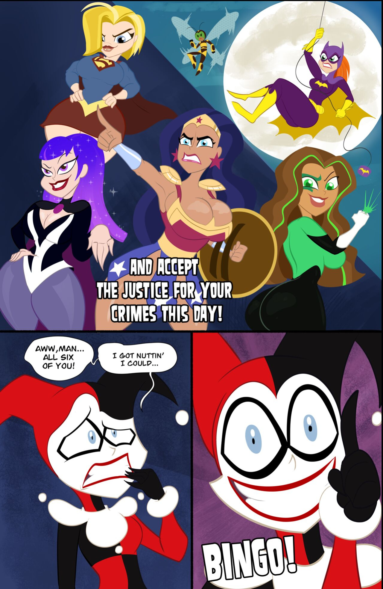 [Ameizing Lewds] DC Super Hero Girls: #Tentacletime