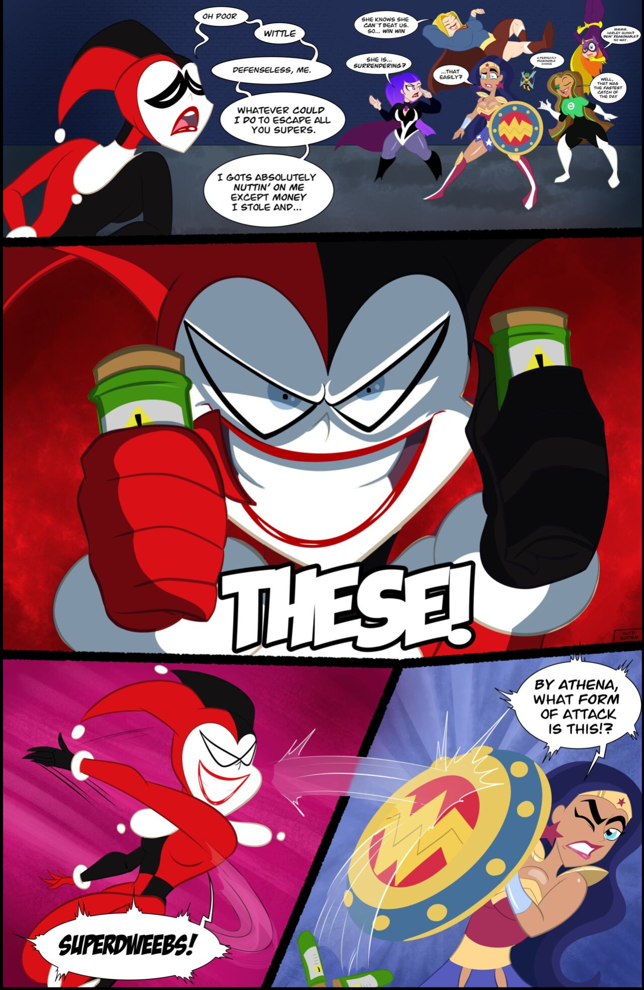 [Ameizing Lewds] DC Super Hero Girls: #Tentacletime