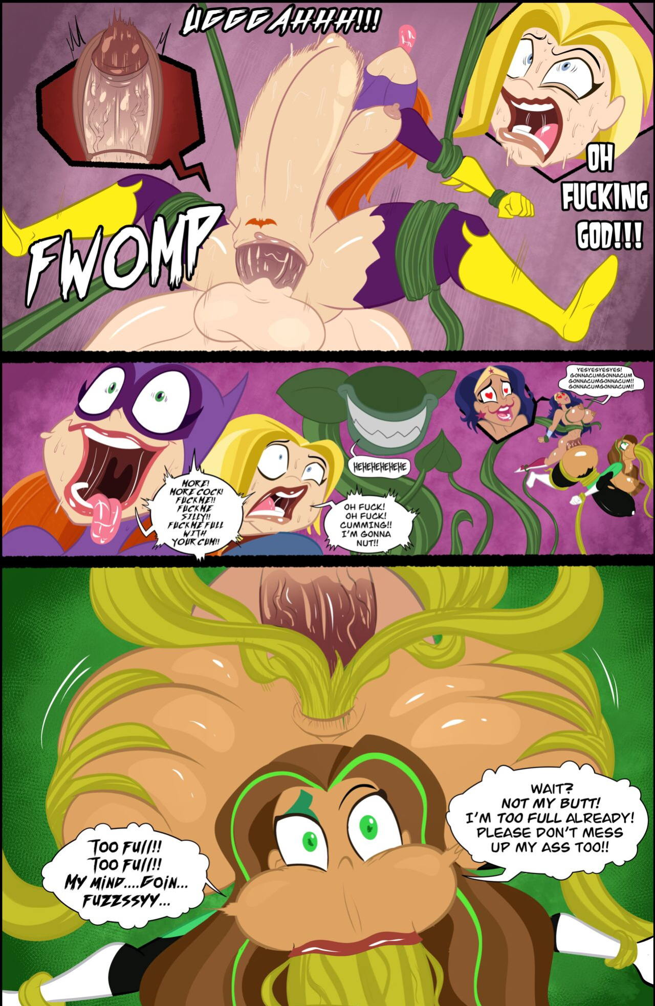 [Ameizing Lewds] DC Super Hero Girls: #Tentacletime