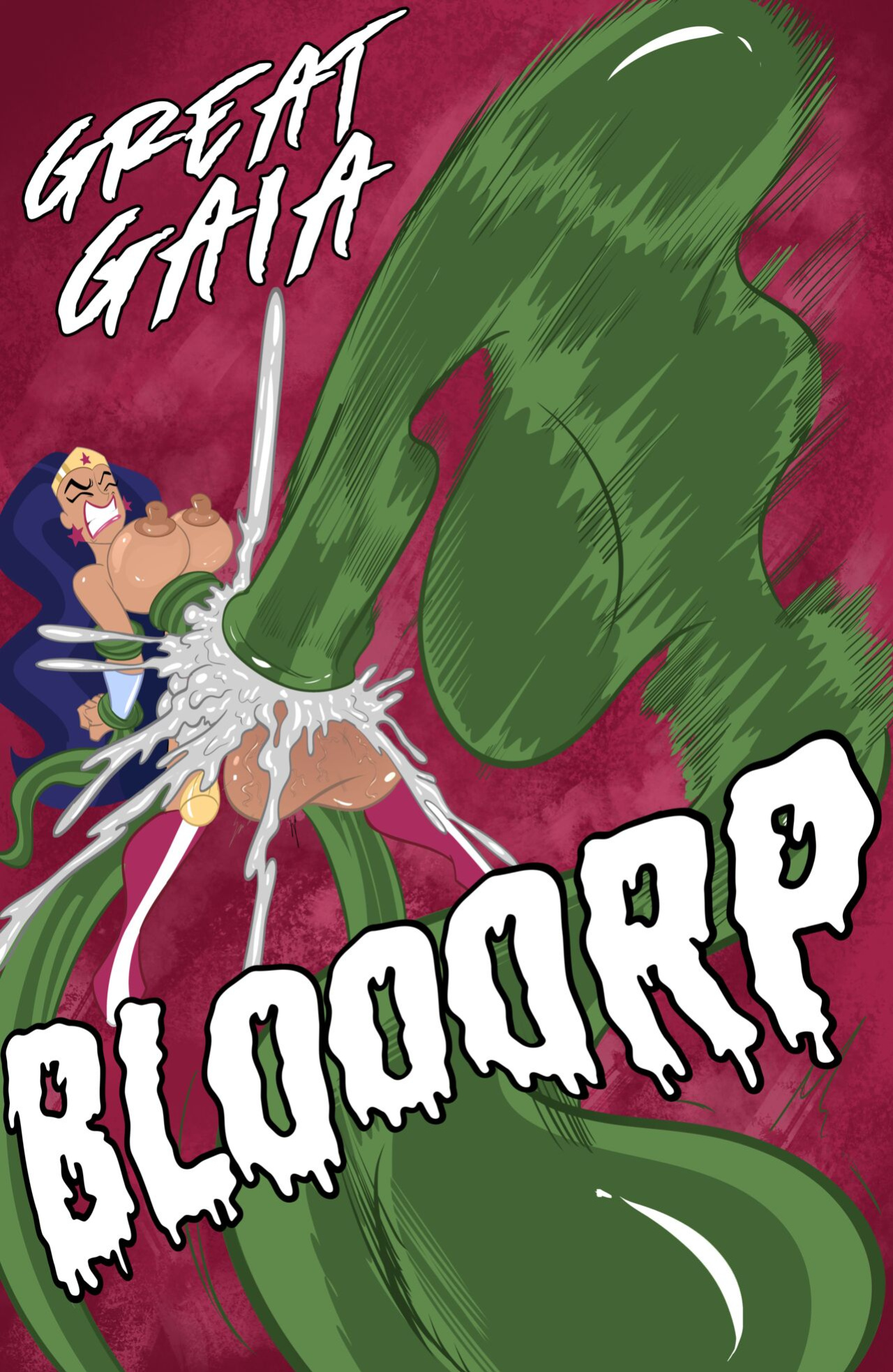 [Ameizing Lewds] DC Super Hero Girls: #Tentacletime