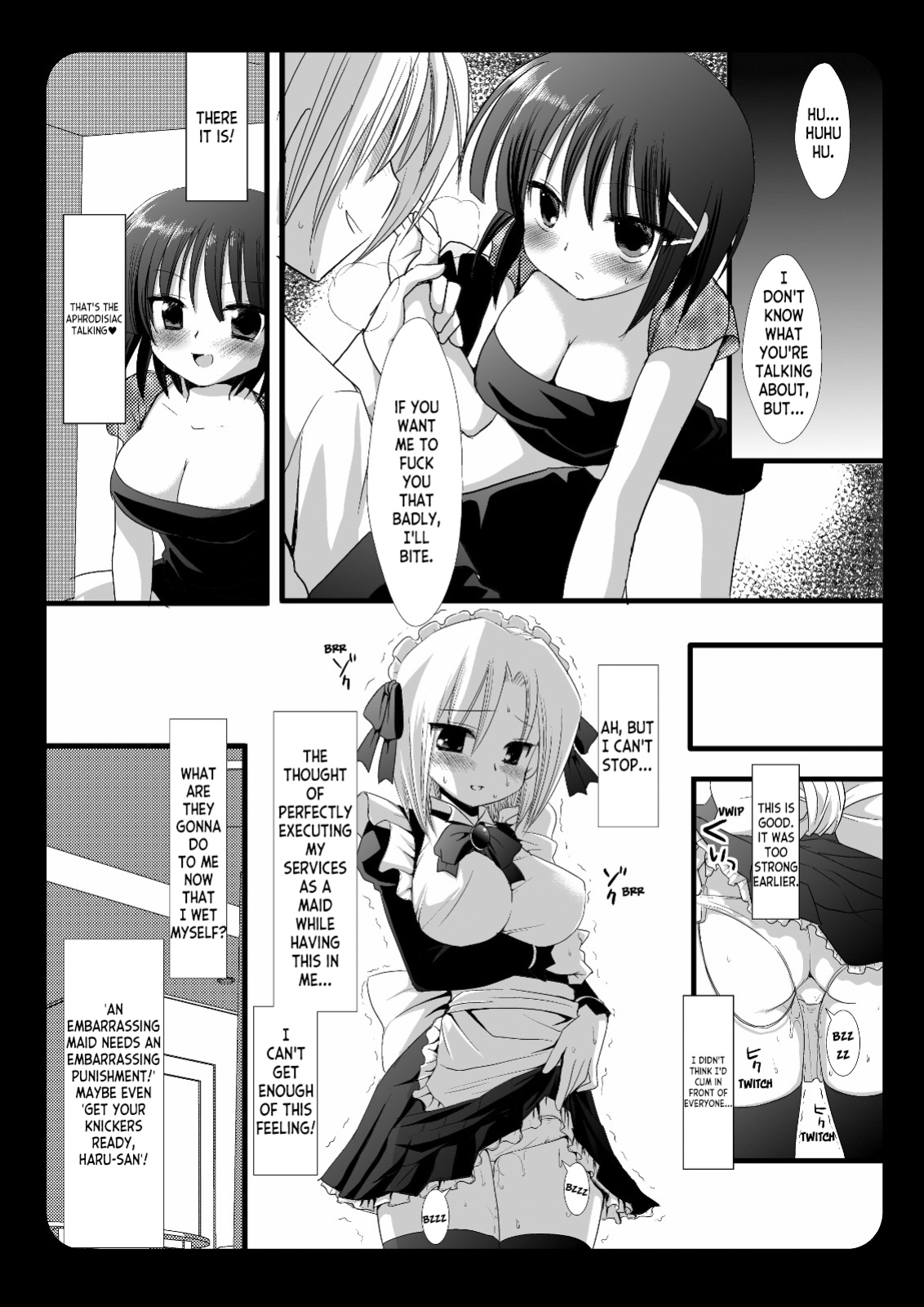 (C74) [Nagiyamasugi (Nagiyama)] Sakuya to Haru-san no Yabou | Sakuya and Haru-san's Ambition + Hinagiku (Hayate no Gotoku!) [ianuela]
