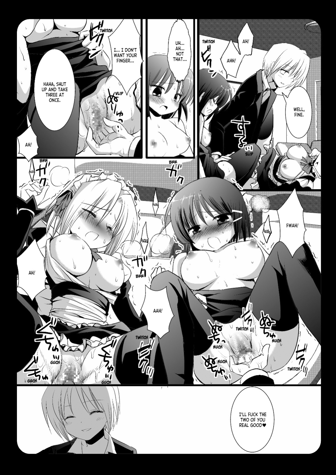 (C74) [Nagiyamasugi (Nagiyama)] Sakuya to Haru-san no Yabou | Sakuya and Haru-san's Ambition + Hinagiku (Hayate no Gotoku!) [ianuela]