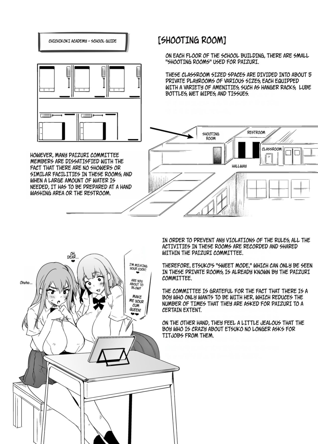 [Mata Ashita. (Oohira Sunset)] Chichikoki Gakuen Paizuri Iinkai | Chichikoki Academy Paizuri Committee {WayVZ}