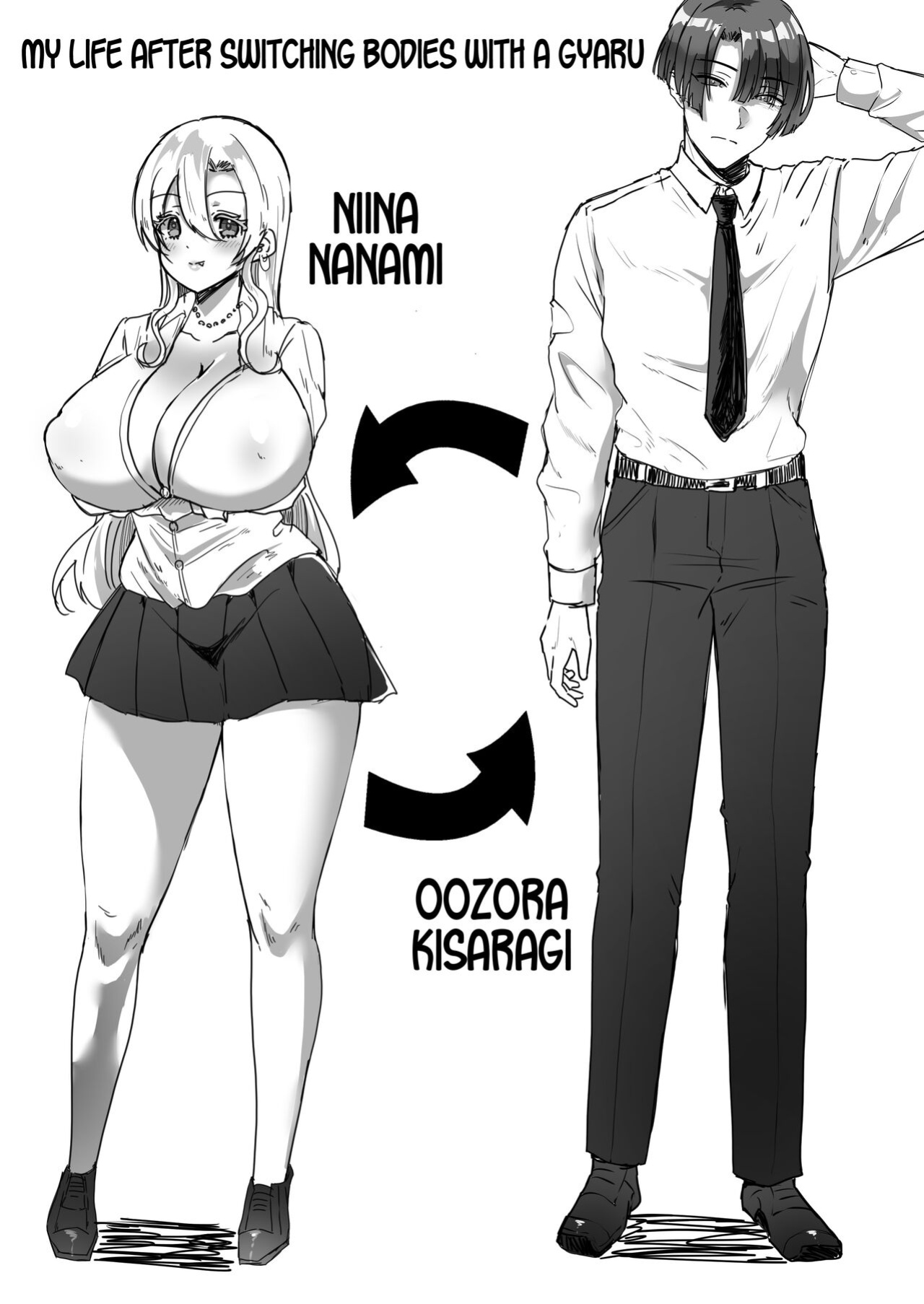 [Novia (Labui)] Boku to Gal no Irekawari Life | My Life After Switching Bodies with a Gyaru [GTF]