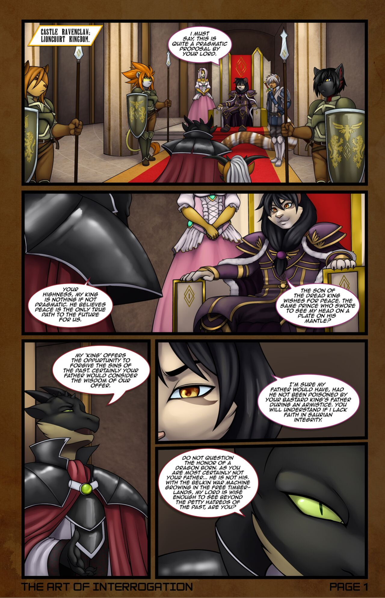 Art of Interrogation [Lavenderpandy, ThBlackRook, Travaris Rhade]