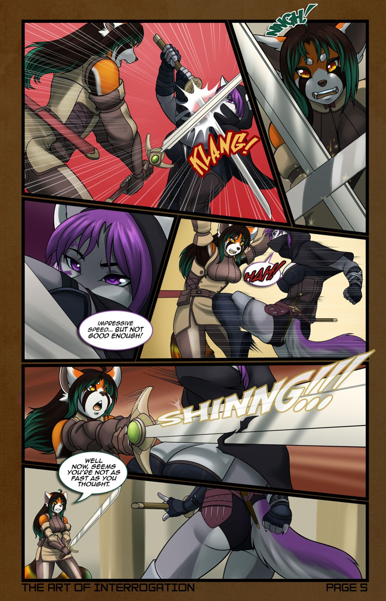 Art of Interrogation [Lavenderpandy, ThBlackRook, Travaris Rhade]