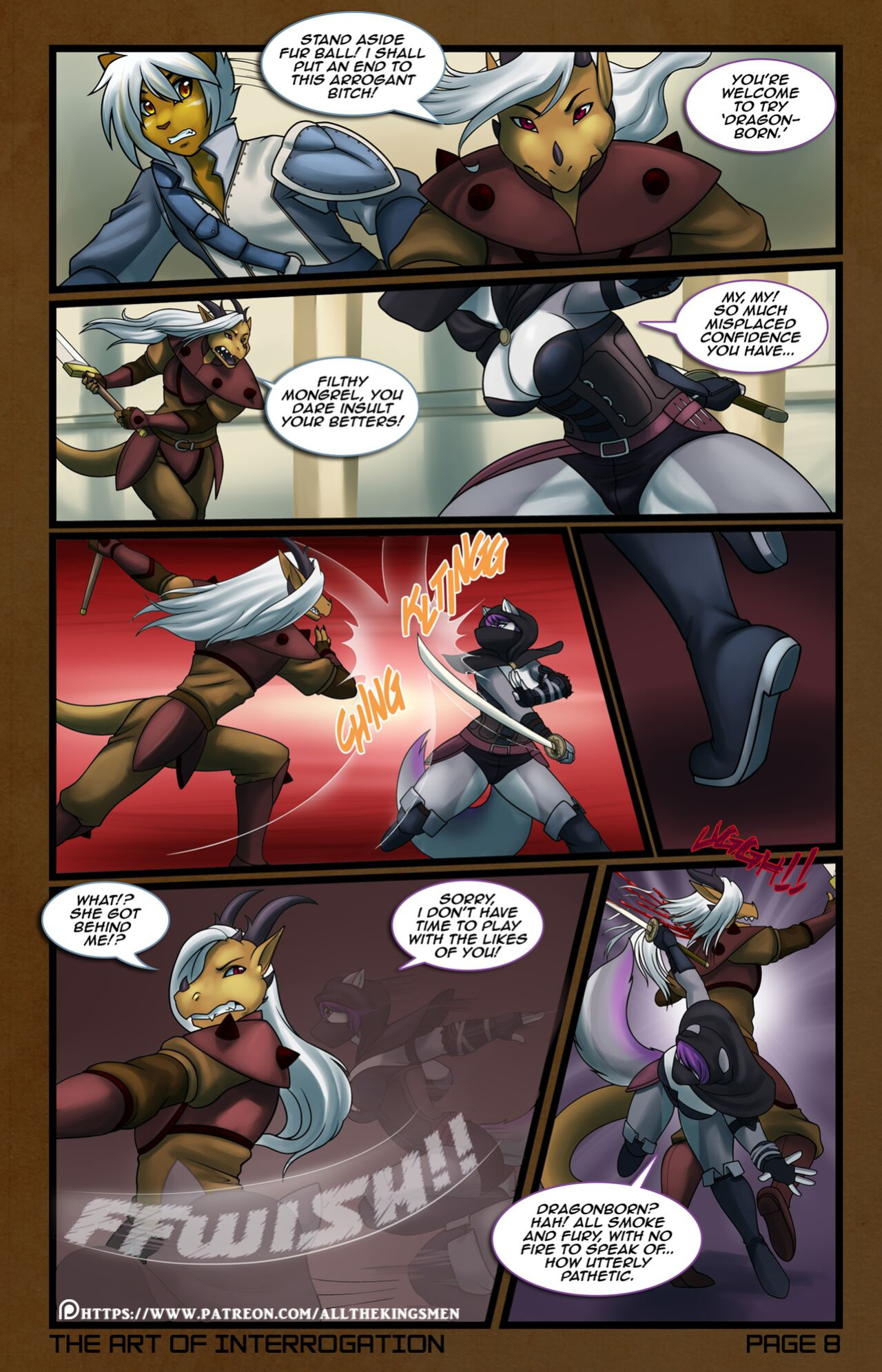 Art of Interrogation [Lavenderpandy, ThBlackRook, Travaris Rhade]