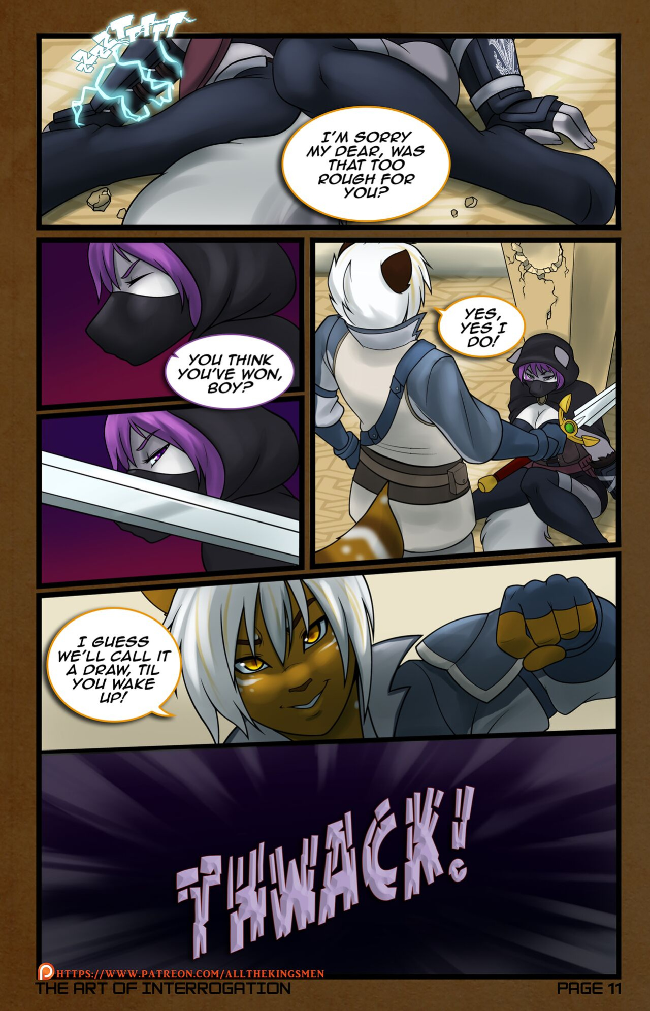 Art of Interrogation [Lavenderpandy, ThBlackRook, Travaris Rhade]