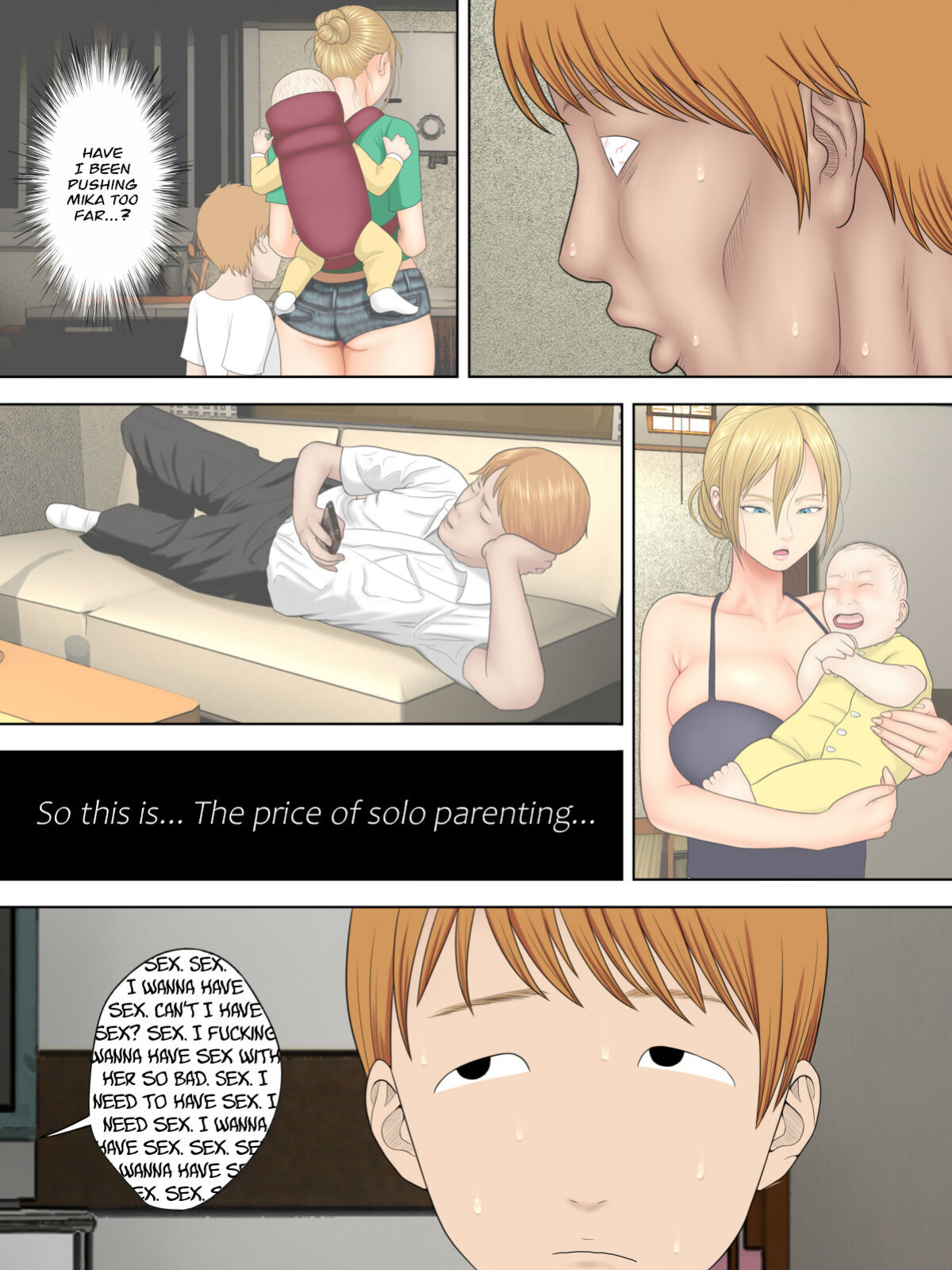[Minazuki Mikka] Manbiki Mama to Tencho no Musuko 4 | Shoplifting Mom and Store Manager's Son 4 [Project Valvrein]
