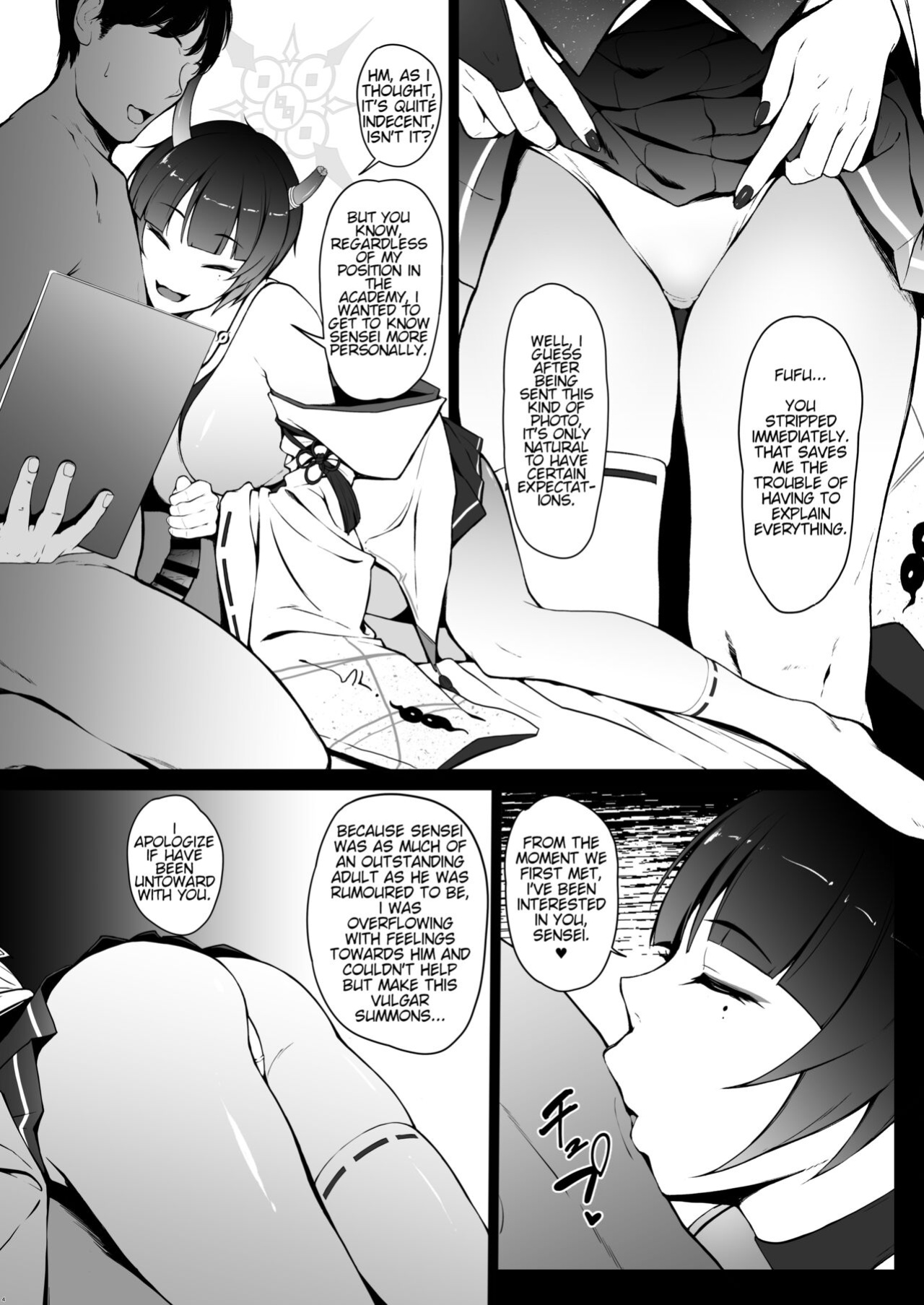 [Count2.4 (Nishi)] Tenchi Niya to Ichiya (Blue Archive)