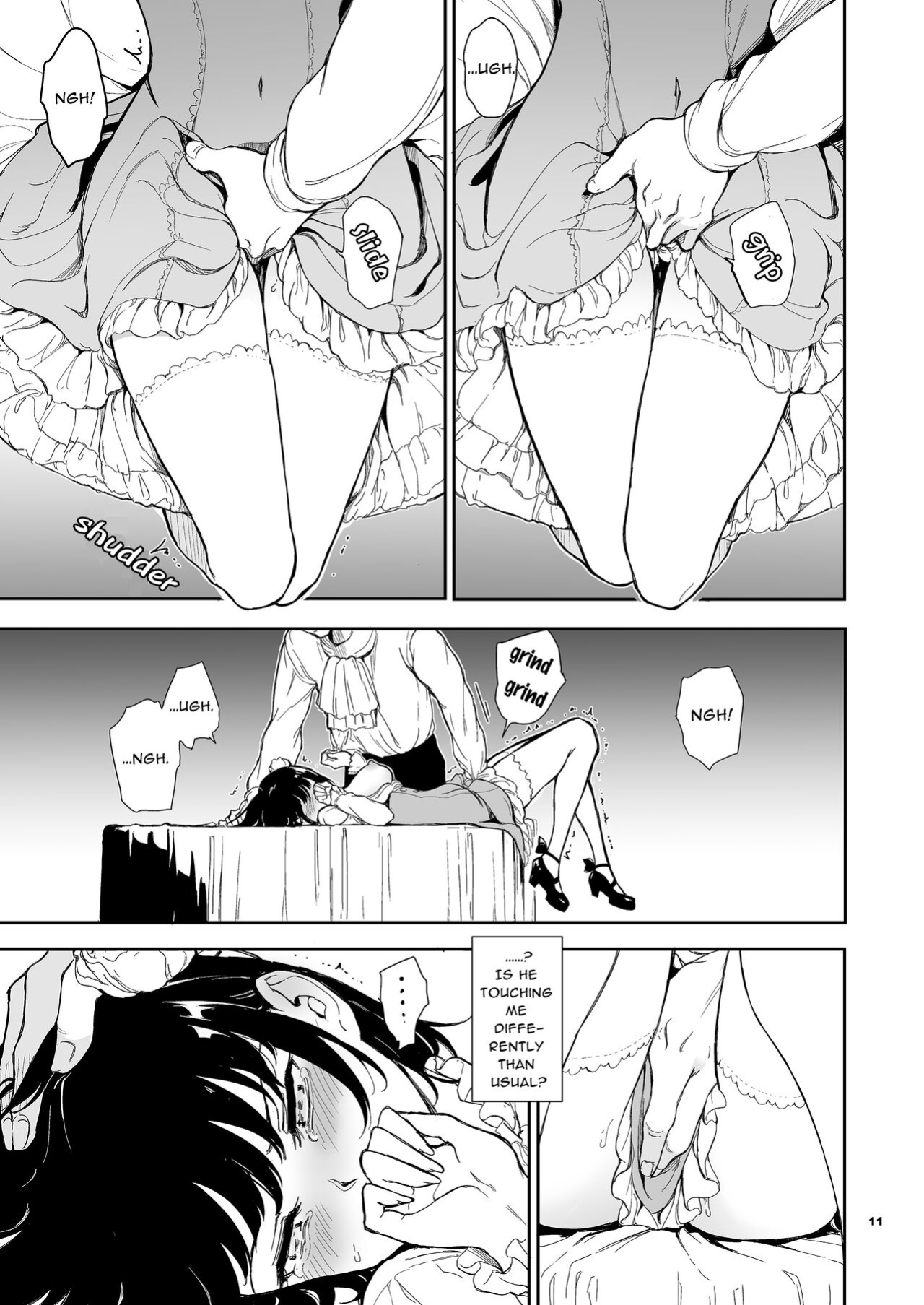 [Kyockchokyock (Kyockcho)] Maid Kyouiku. 5 -Botsuraku Kizoku Rurikawa Tsubaki [midori]