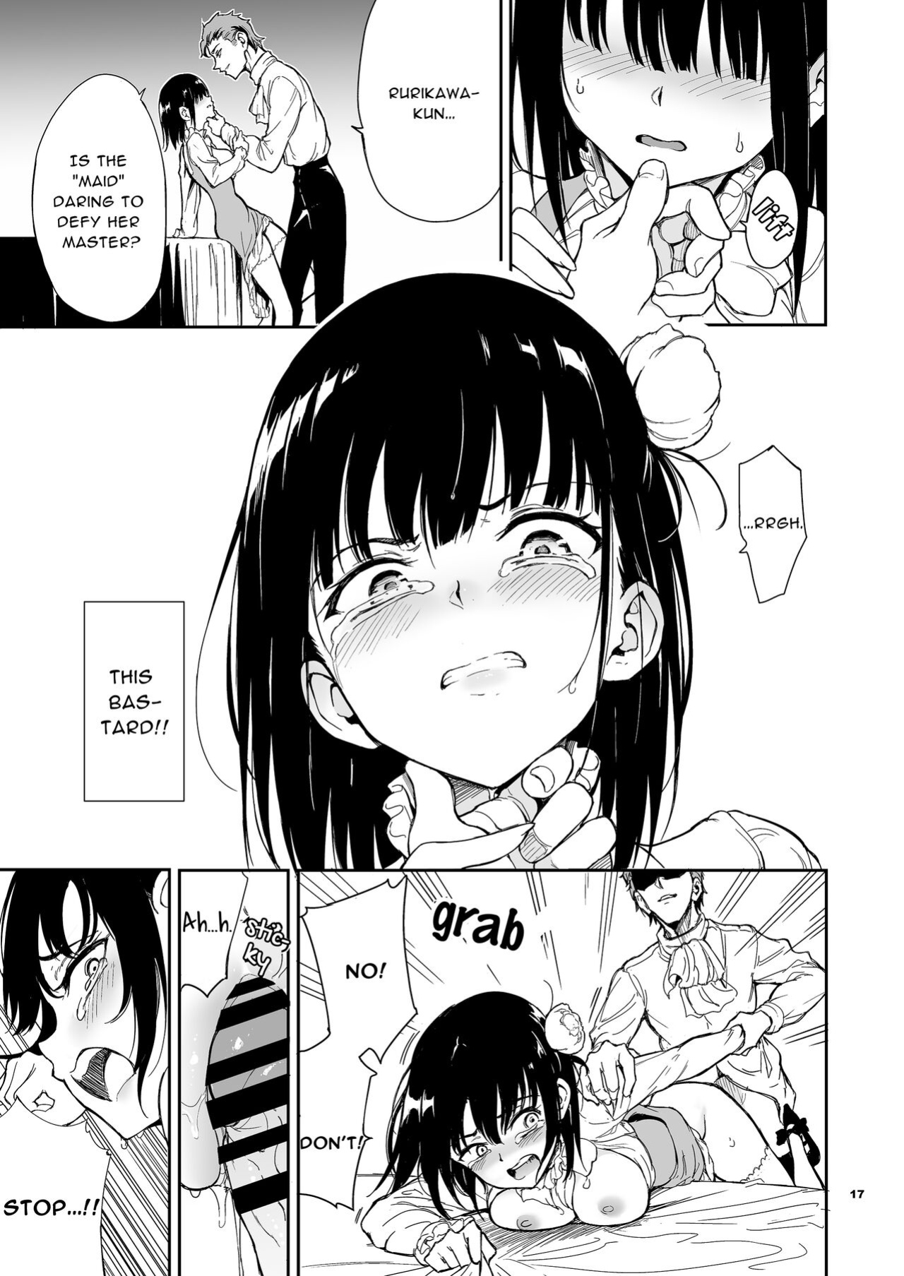 [Kyockchokyock (Kyockcho)] Maid Kyouiku. 5 -Botsuraku Kizoku Rurikawa Tsubaki [midori]