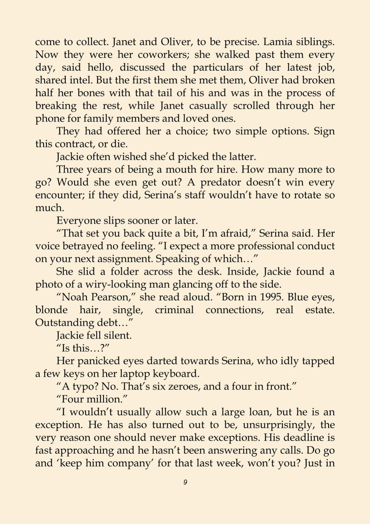 [SeekGr] Jackie Nowell, Loan Shark in 168 Hours to Digest