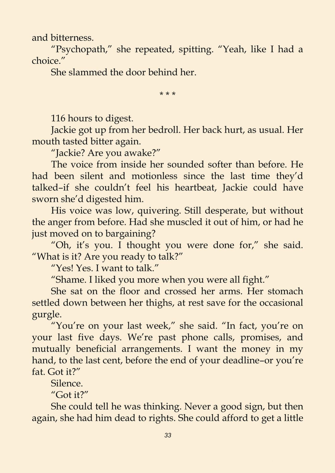 [SeekGr] Jackie Nowell, Loan Shark in 168 Hours to Digest