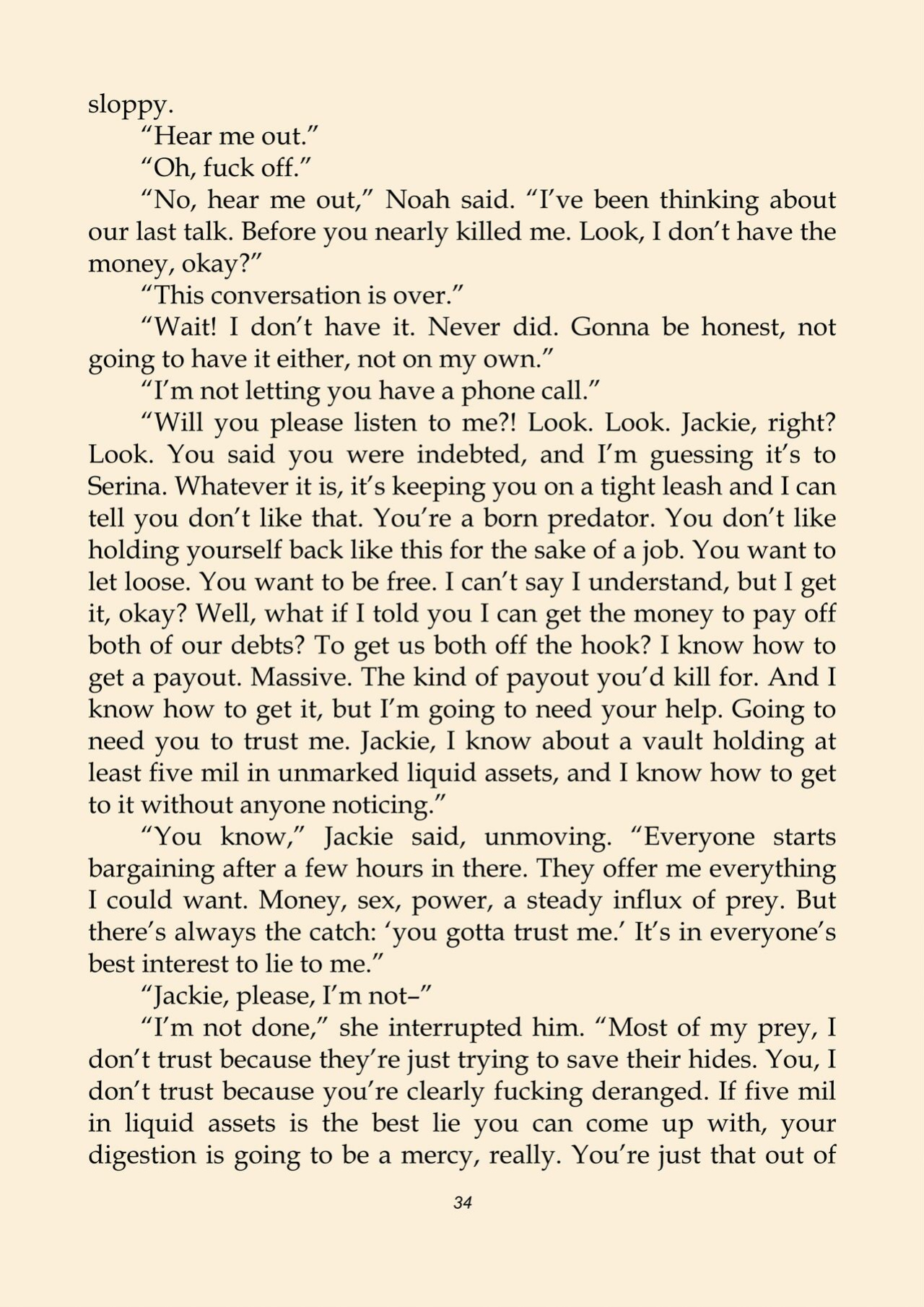[SeekGr] Jackie Nowell, Loan Shark in 168 Hours to Digest
