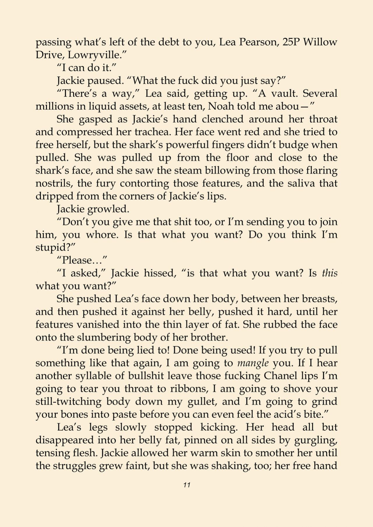 [SeekGr] Jackie Nowell, Loan Shark in 168 Hours to Digest 2