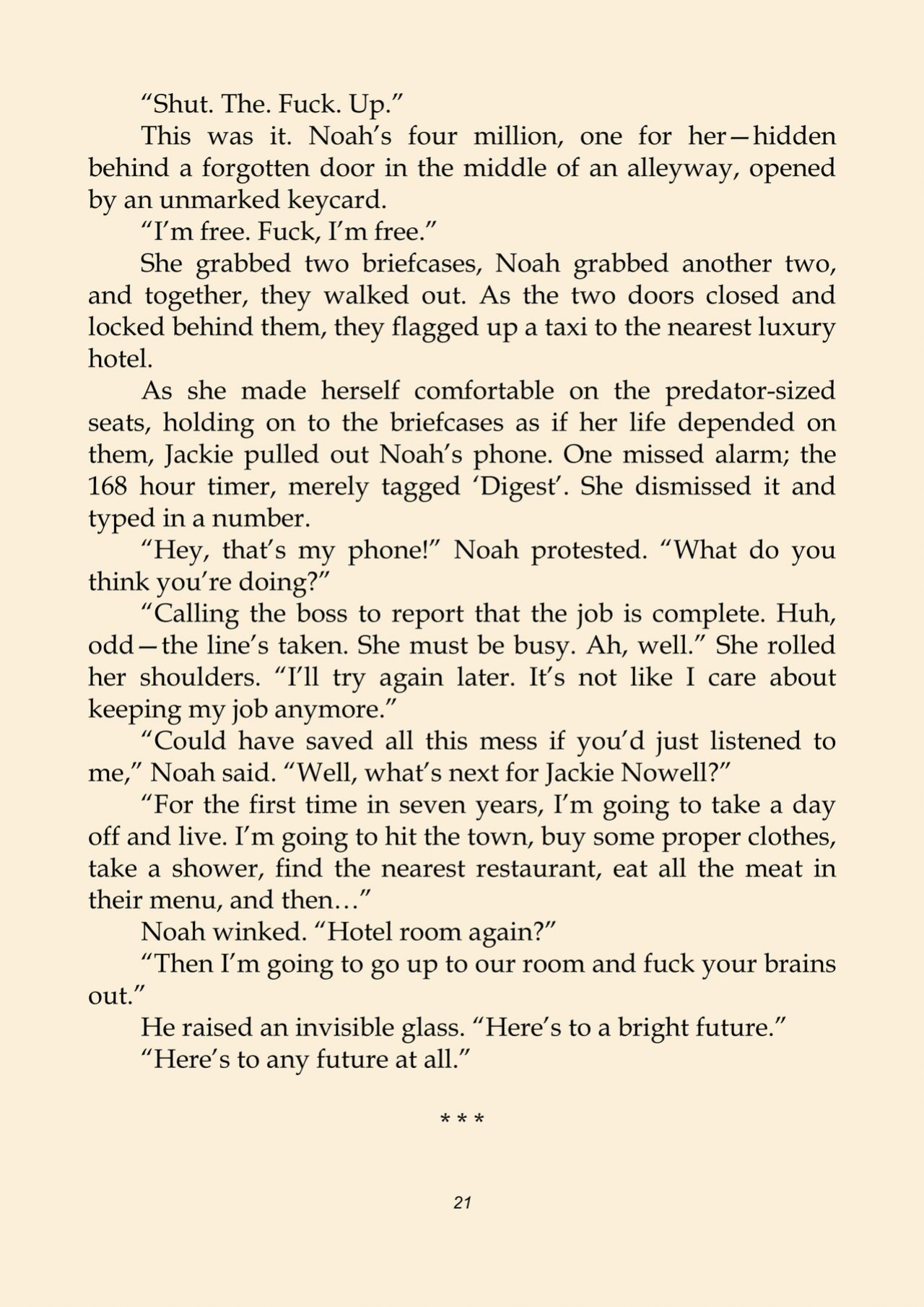 [SeekGr] Jackie Nowell, Loan Shark in 168 Hours to Digest 2