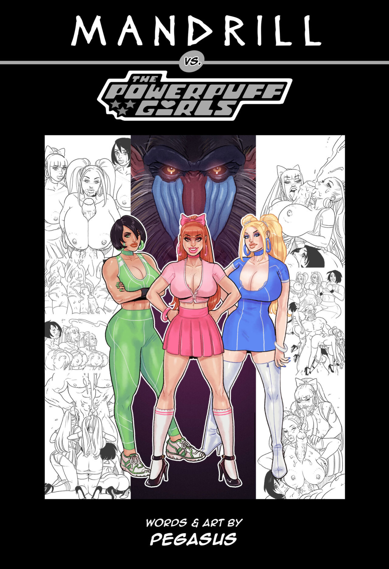 [Pegasus] Mandrill vs the Powerpuff Girls [COMPLETE]