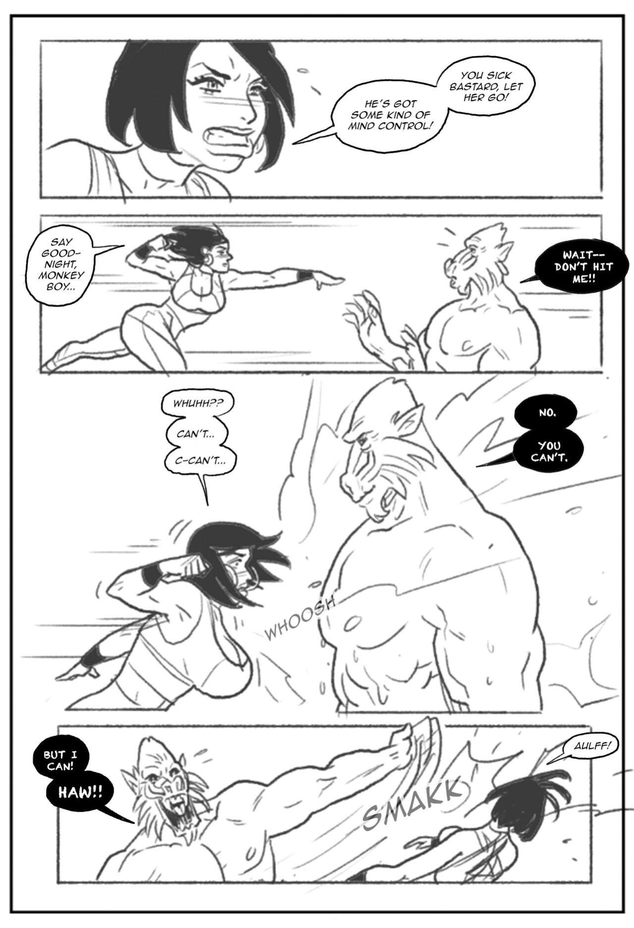 [Pegasus] Mandrill vs the Powerpuff Girls [COMPLETE]