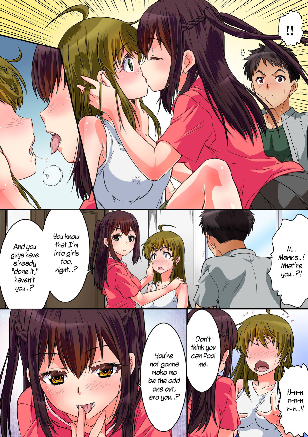 [NCP (Kaneko Naoya)] Shinyuu ga Nyotaika Shita node Sex Suru Shika Nai. Doutei yori Saki ni Shojo o Sotsugyou Suru Koto ni Natta Shinyuu no Hanashi. [WisdomWapiti]