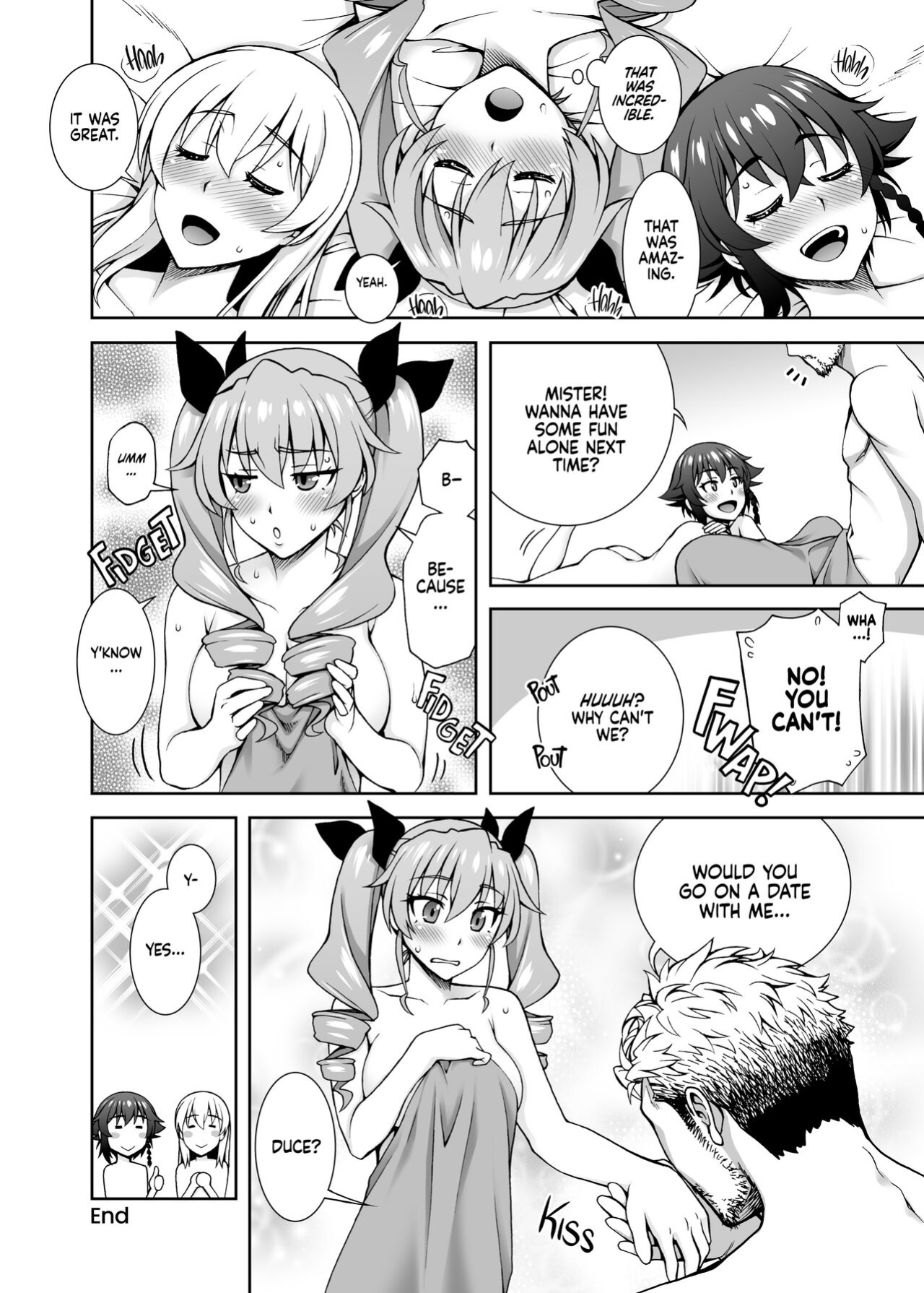 [Kabayakiya (Unagimaru)] PIZZA & BEARD (Girls und Panzer)