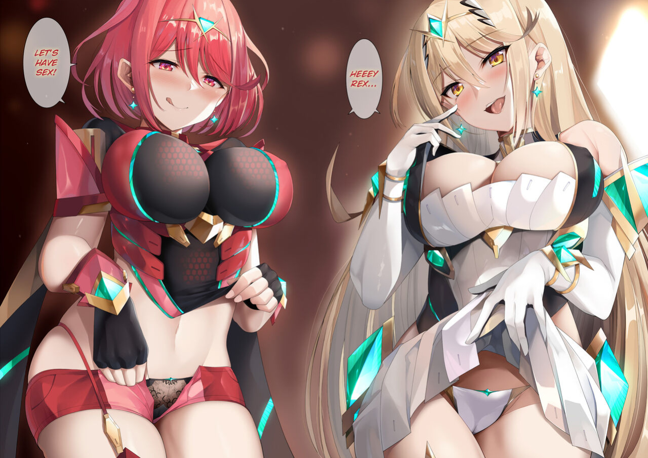(C102) [DAIVE (KOU)] Ten no Seihai | An Aegis’s Aphrodisiac Mix-Up (Xenoblade Chronicles 2) [Saki-Kotowari]