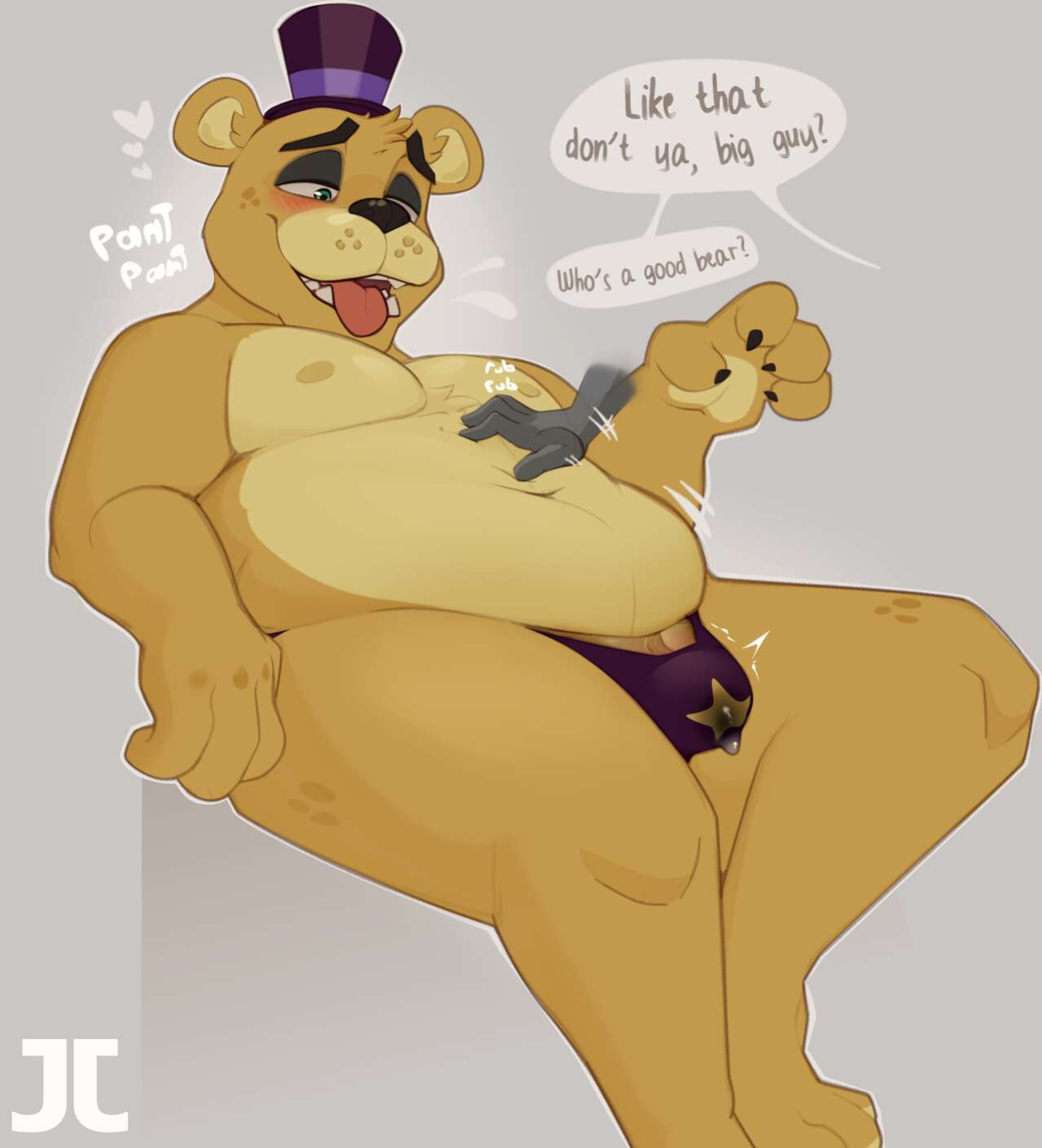 [JumpyJackal] Fredbear Doodle (Five Nights at Freddy's 4)