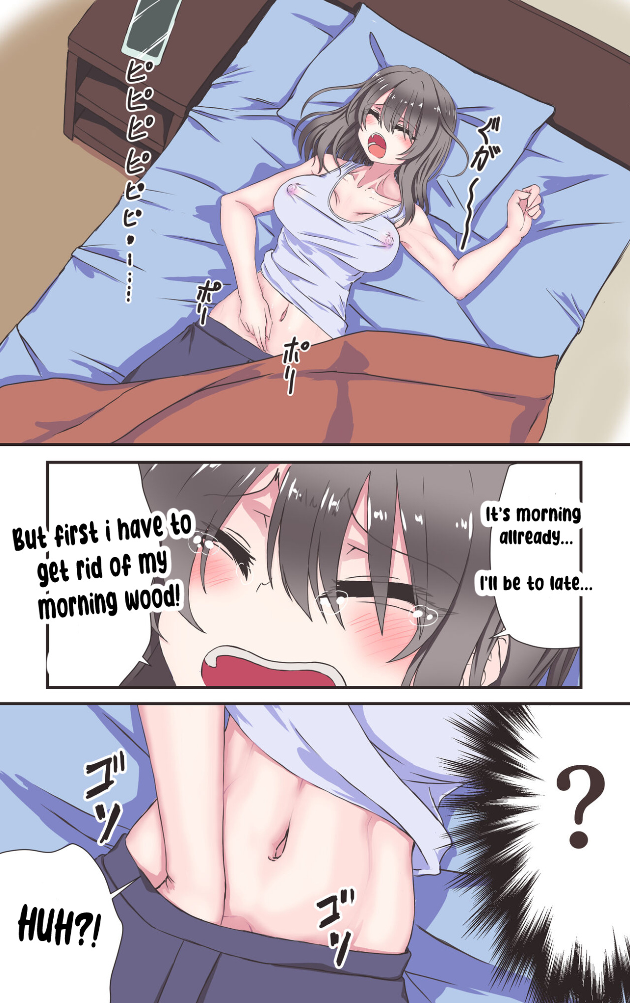 TS Musume ga Futanari no Seishori Onaho ni naru Sekai [Rewrite]
