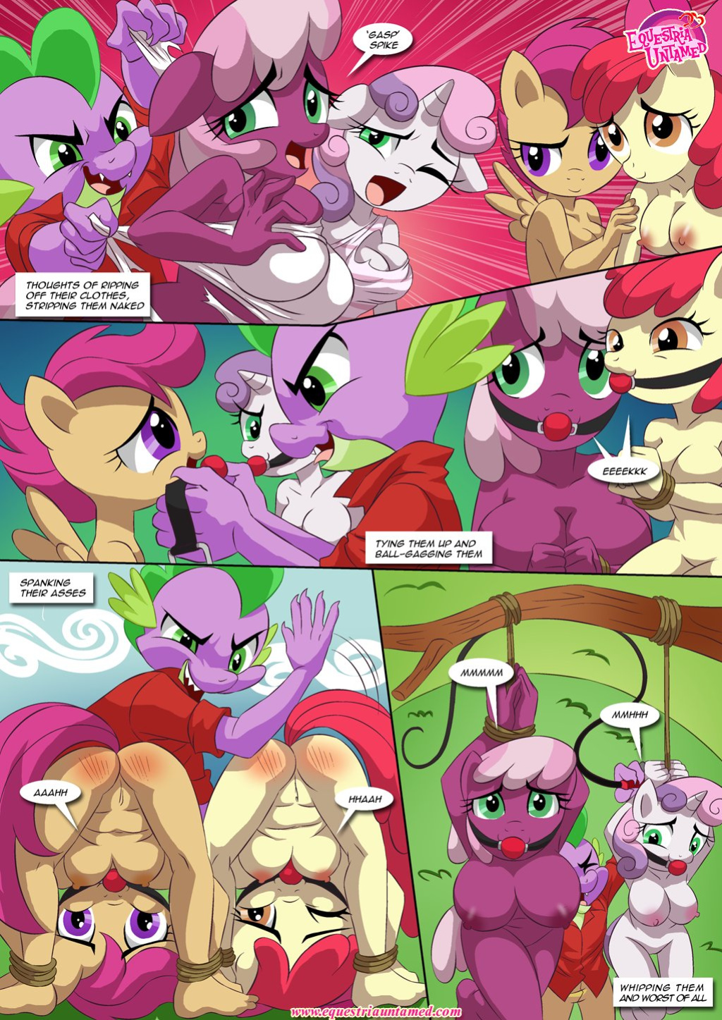 Palcomix Dragon mating series (Completed)