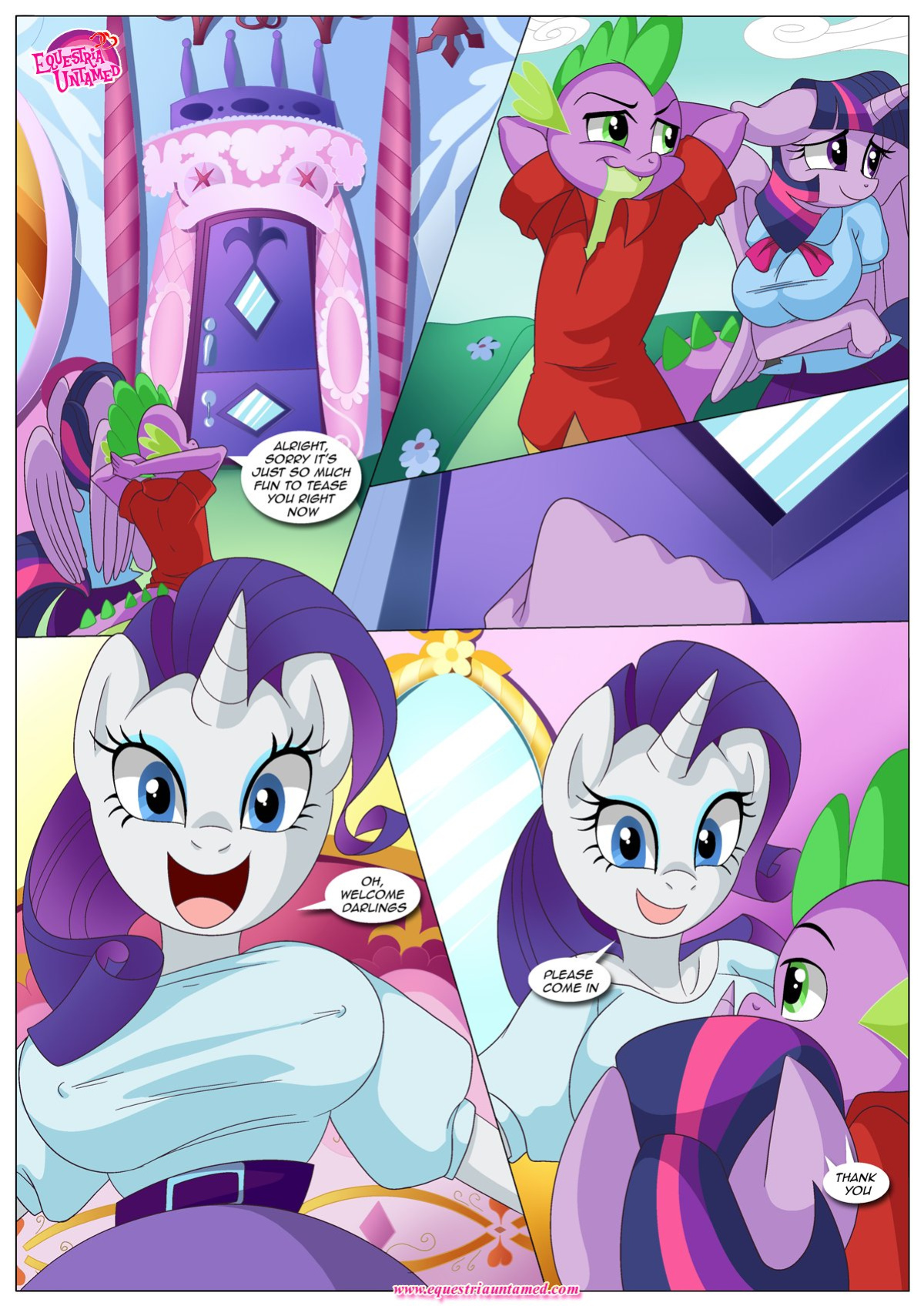 Palcomix Dragon mating series (Completed)