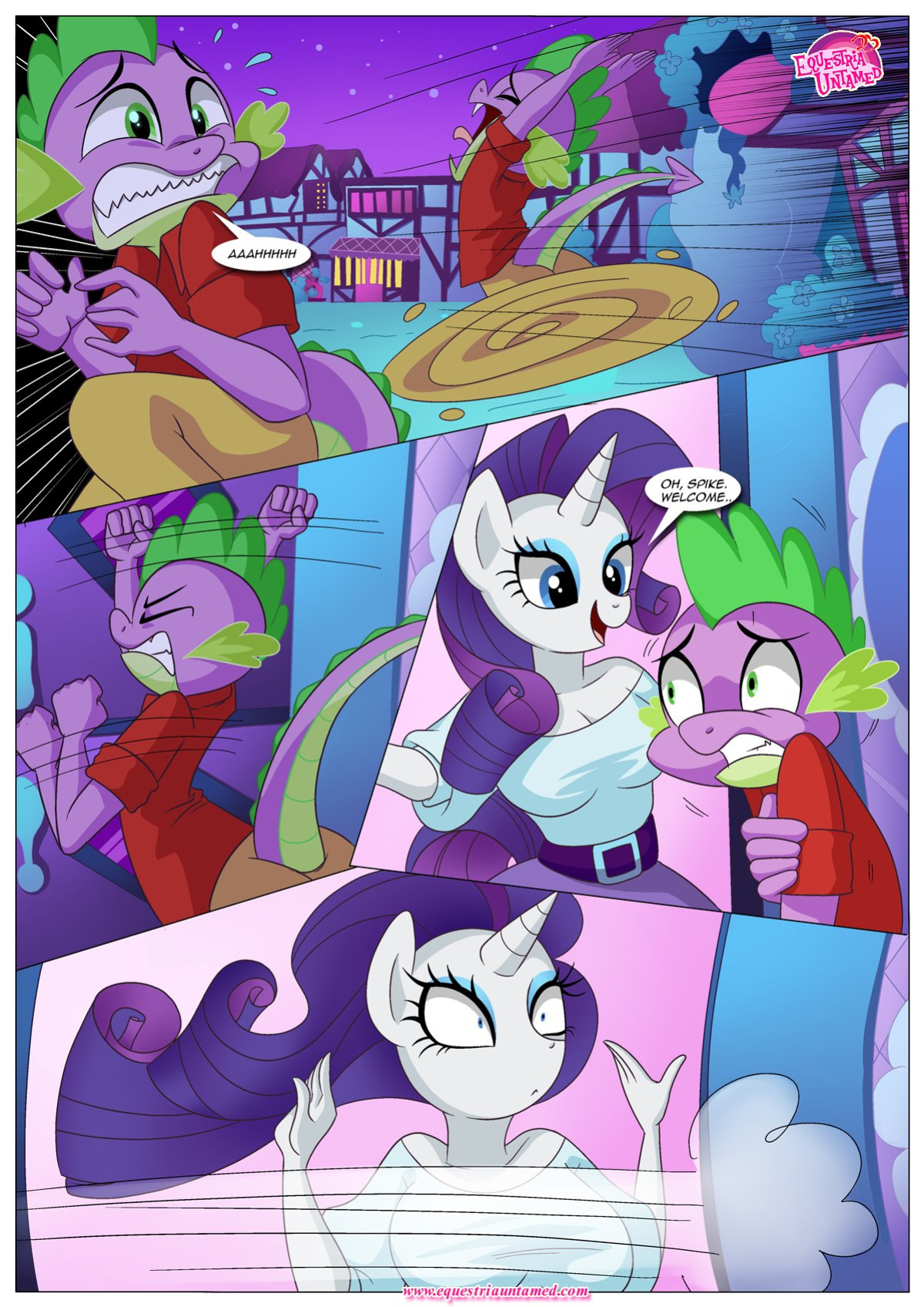 Palcomix Dragon mating series (Completed)