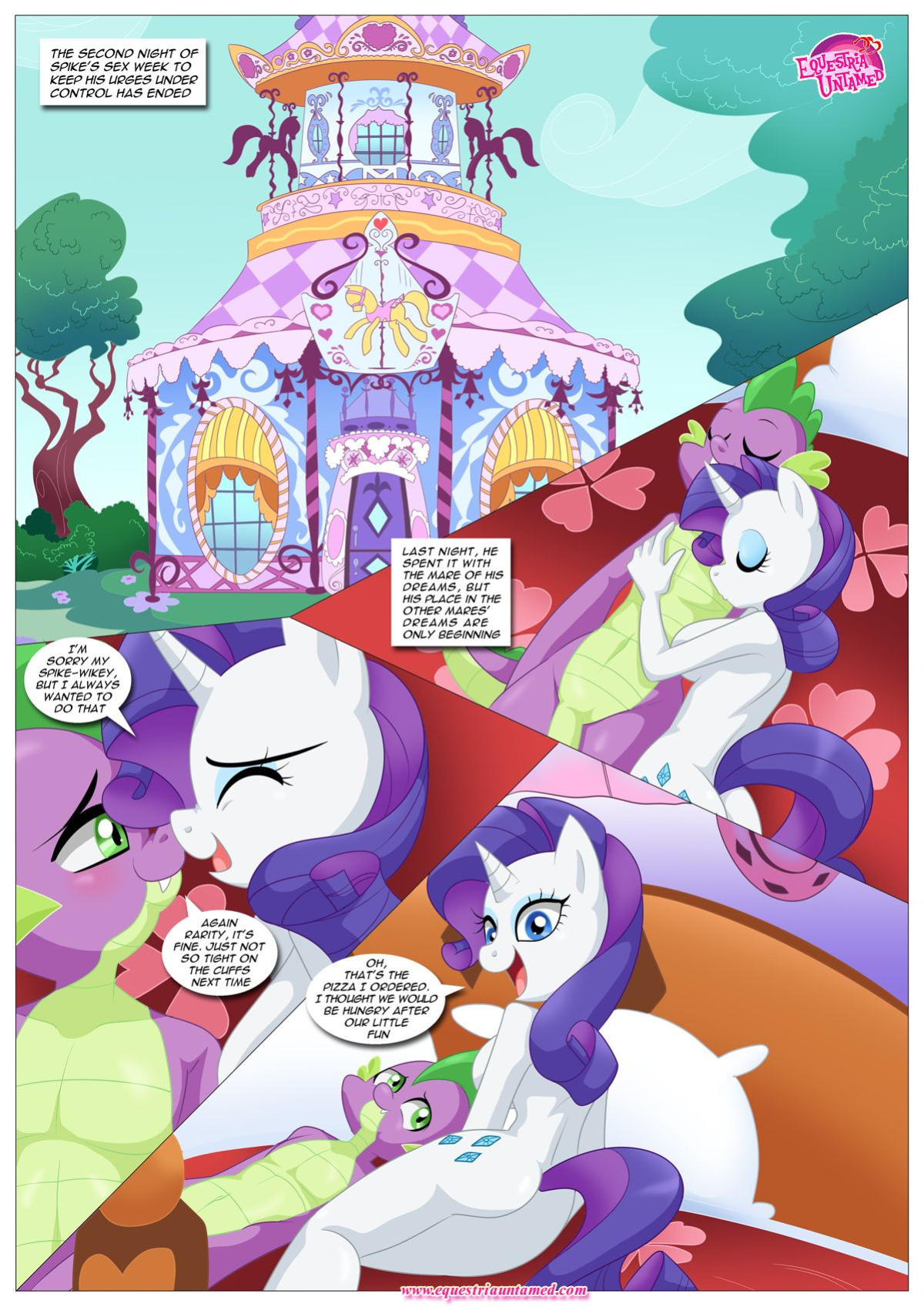 Palcomix Dragon mating series (Completed)