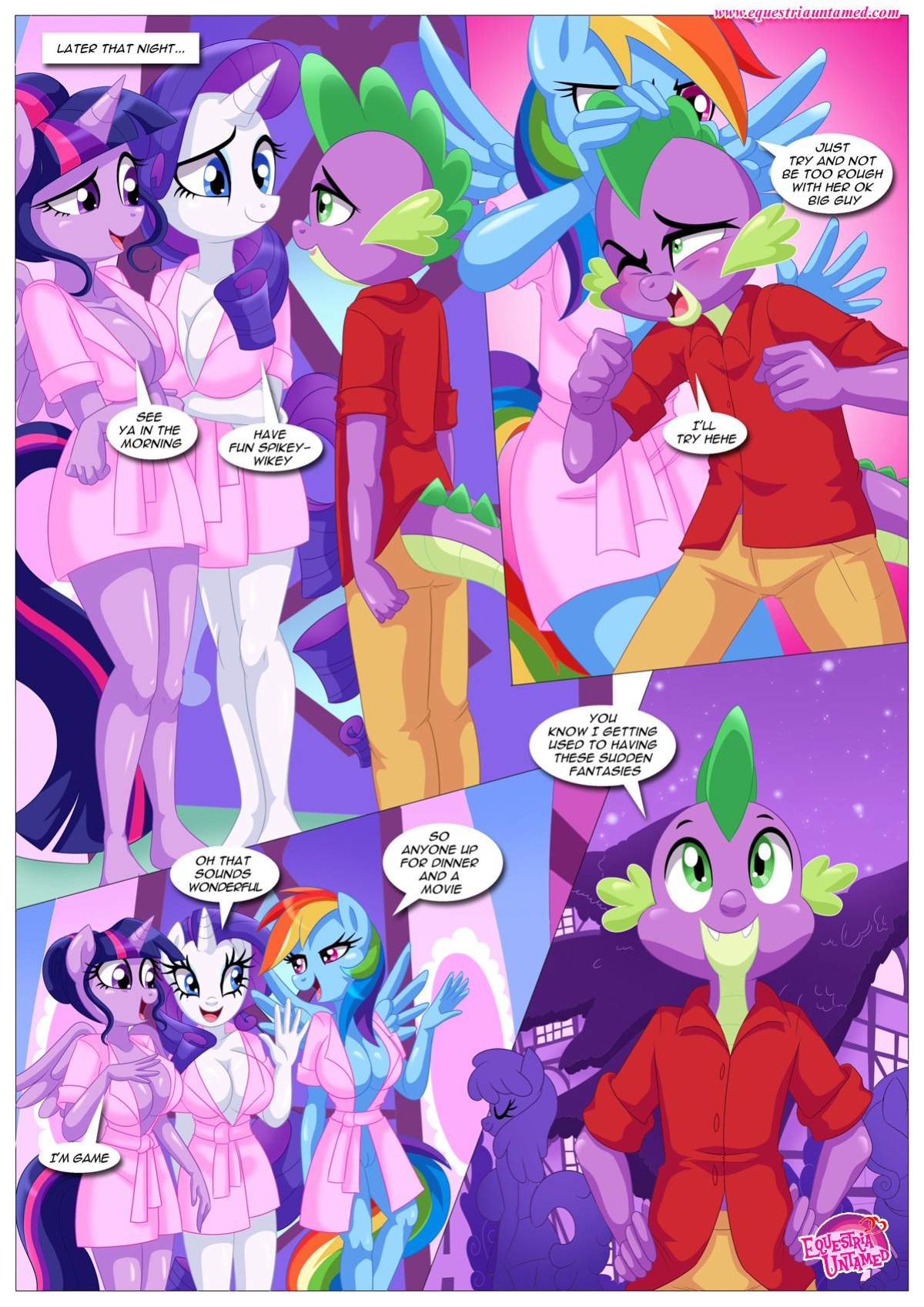 Palcomix Dragon mating series (Completed)