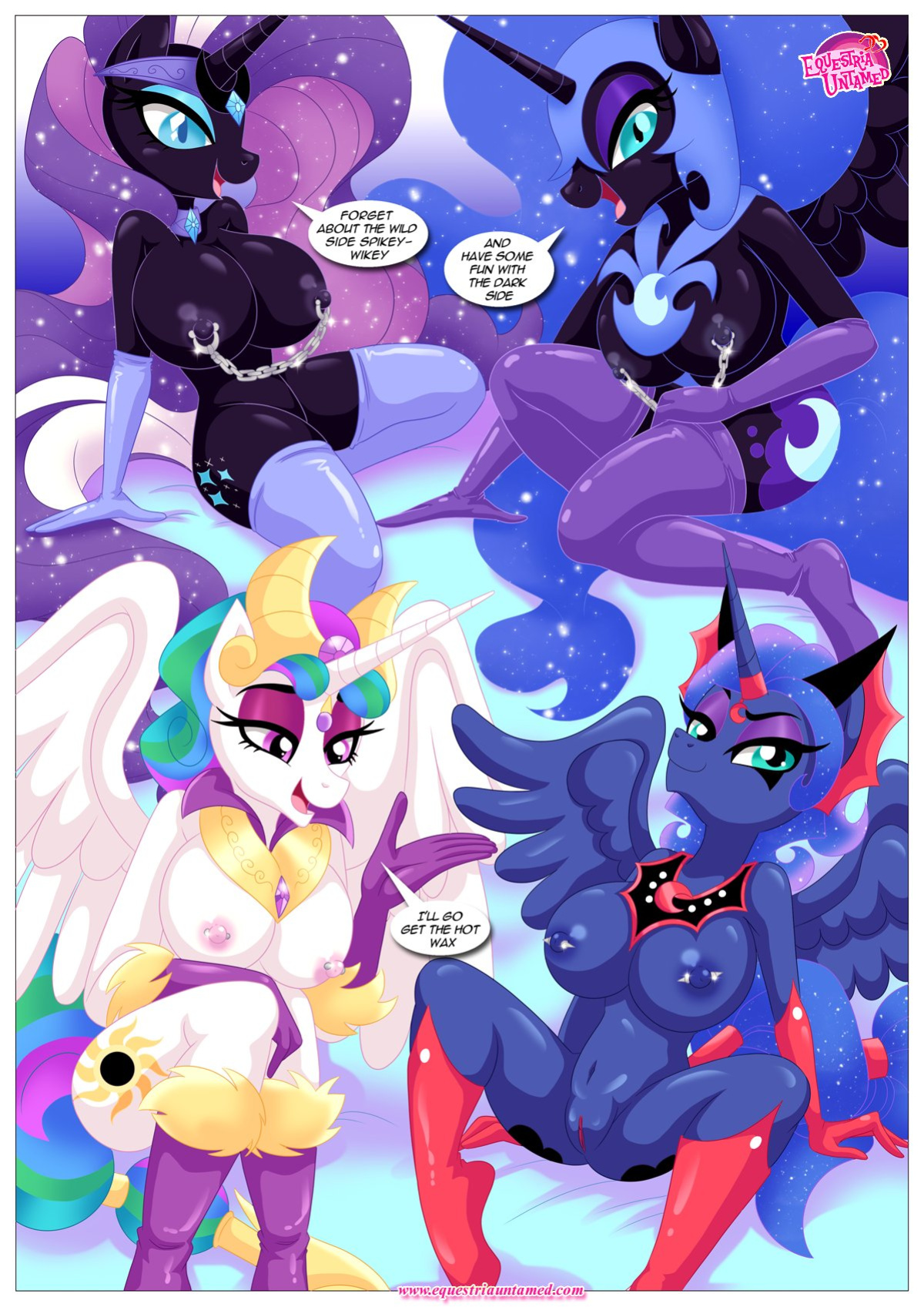 Palcomix Dragon mating series (Completed)