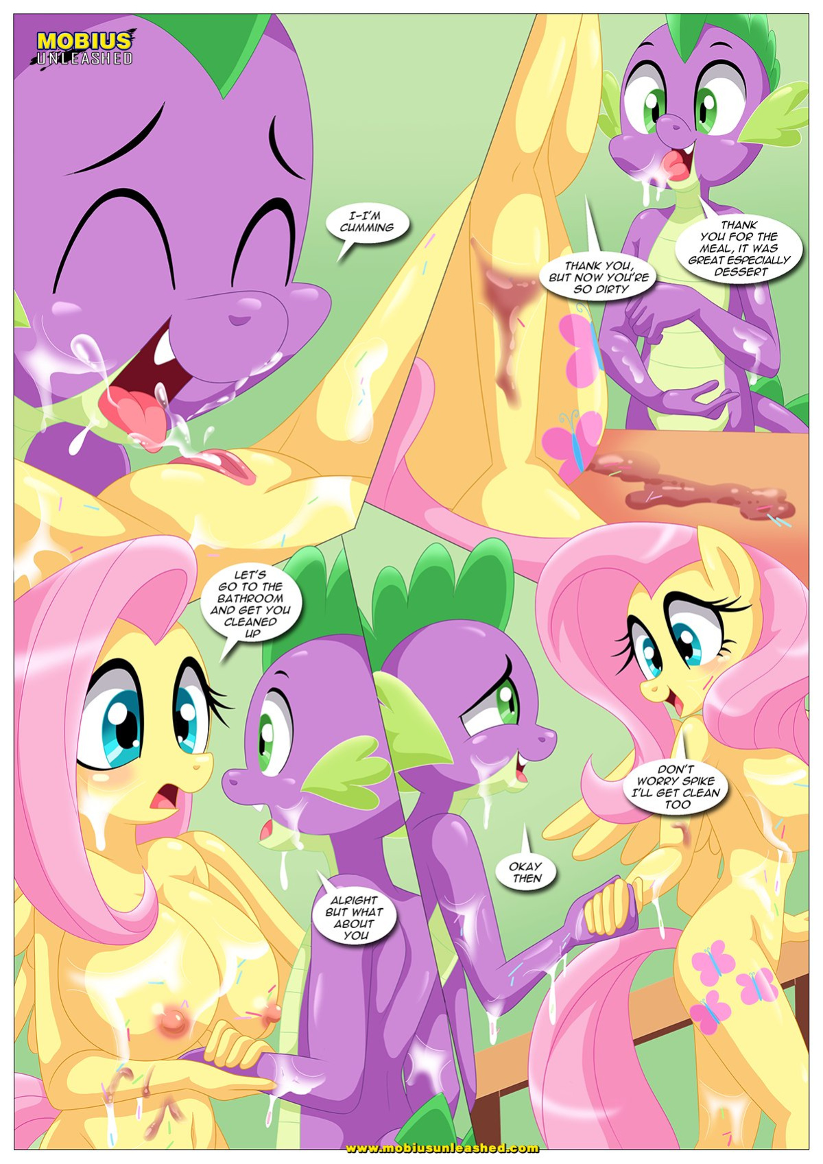 Palcomix Dragon mating series (Completed)