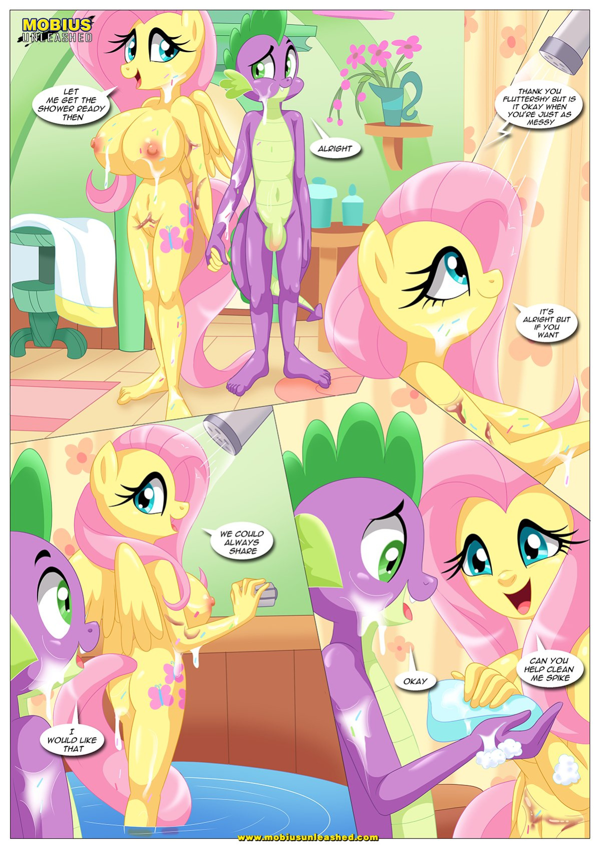 Palcomix Dragon mating series (Completed)