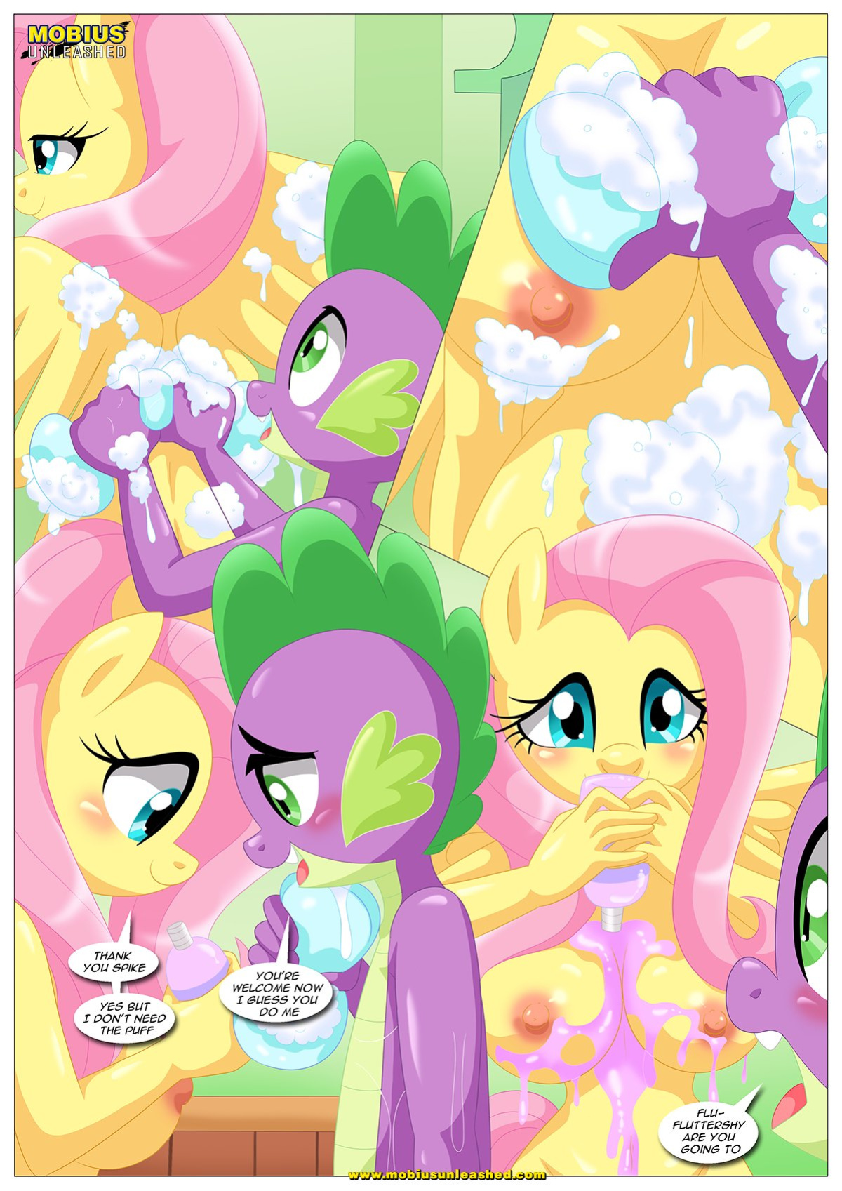 Palcomix Dragon mating series (Completed)