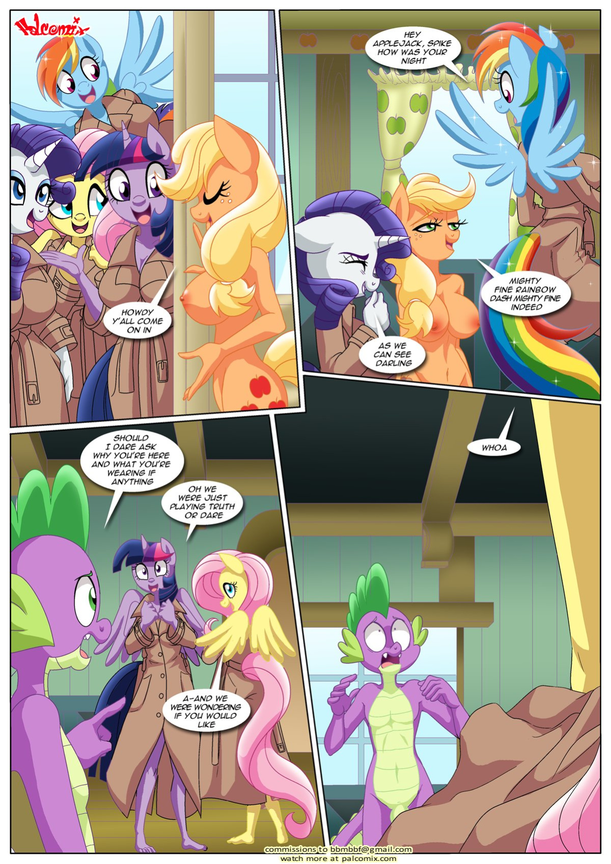 Palcomix Dragon mating series (Completed)