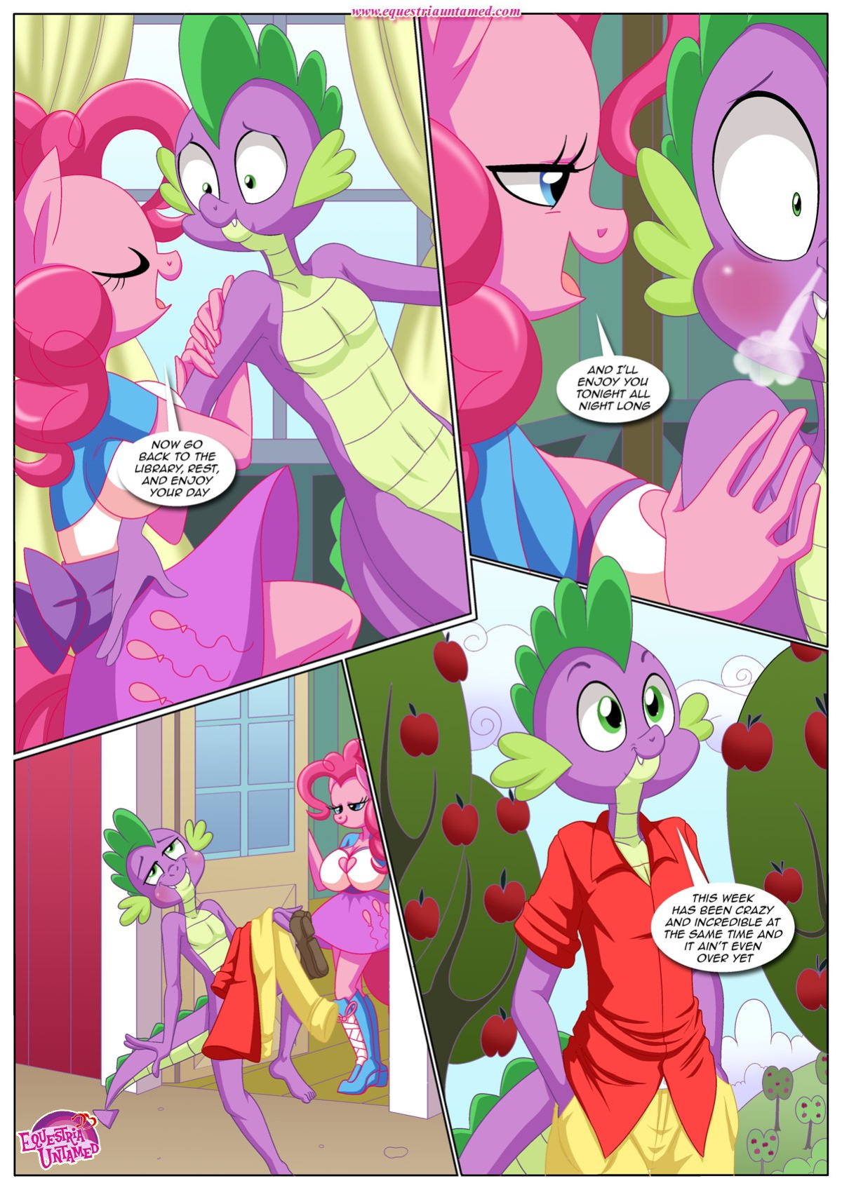 Palcomix Dragon mating series (Completed)