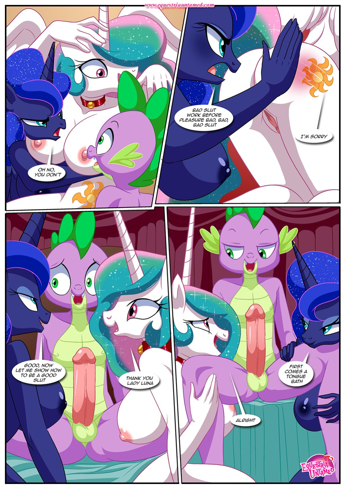 Palcomix Dragon mating series (Completed)