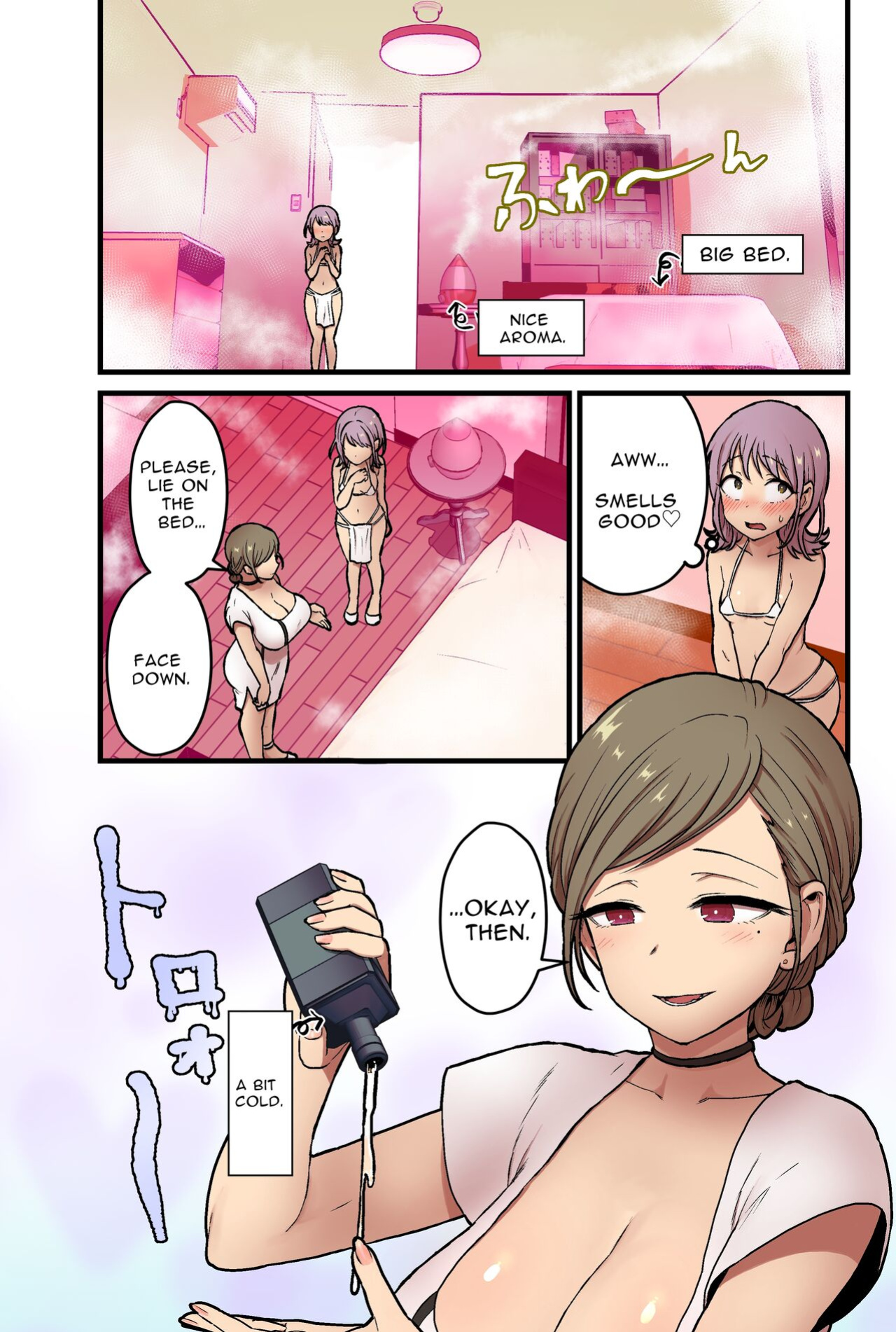 [kitsunekopandanuki (pandanuki)] Onnanoko demo Chikubi Shasei ga Taiken dekiru Men's esthetic? Gaarutte Hontoudesuka? | Is There Really A Men's Beauty Salon Where Even Girls Can Experience Nipplegasm Ejaculations? [Solid Rose]