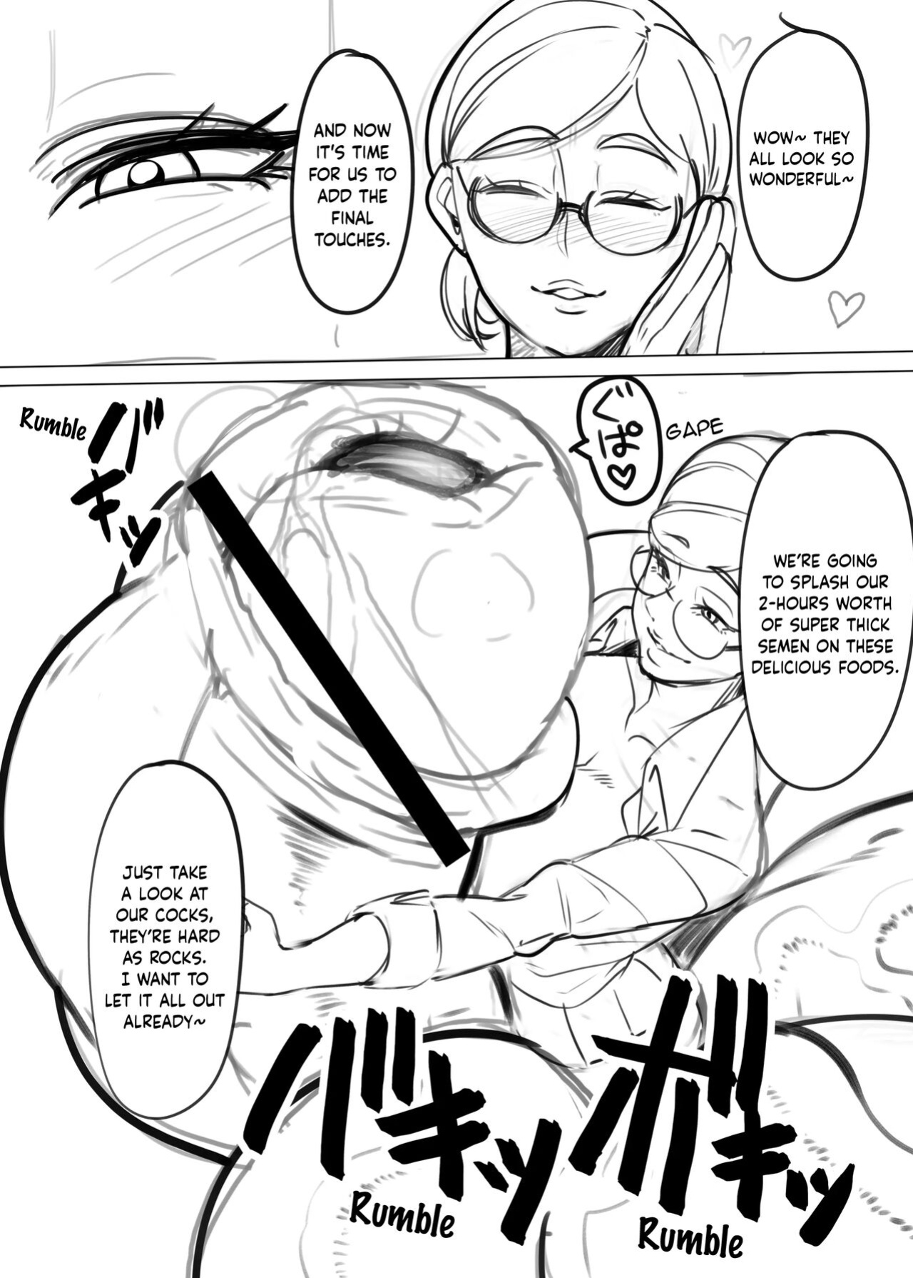 [Onasuga 99-Yen (Gero)] Bakune Futanari Hon [Keeez Translations]