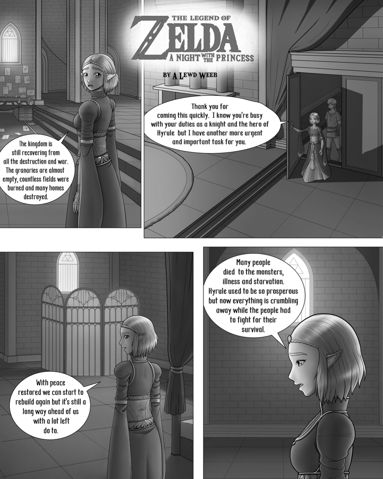 [A Lewd Weeb ] A Night with the Princess (The Legend of Zelda)