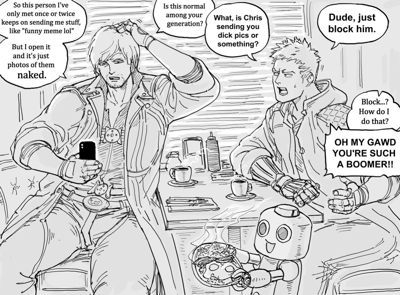 [BB (Baalbuddy)] Nero's Mom (Devil May Cry x Darkstalkers)