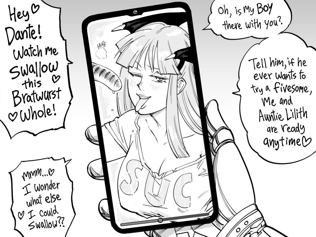 [BB (Baalbuddy)] Nero's Mom (Devil May Cry x Darkstalkers)