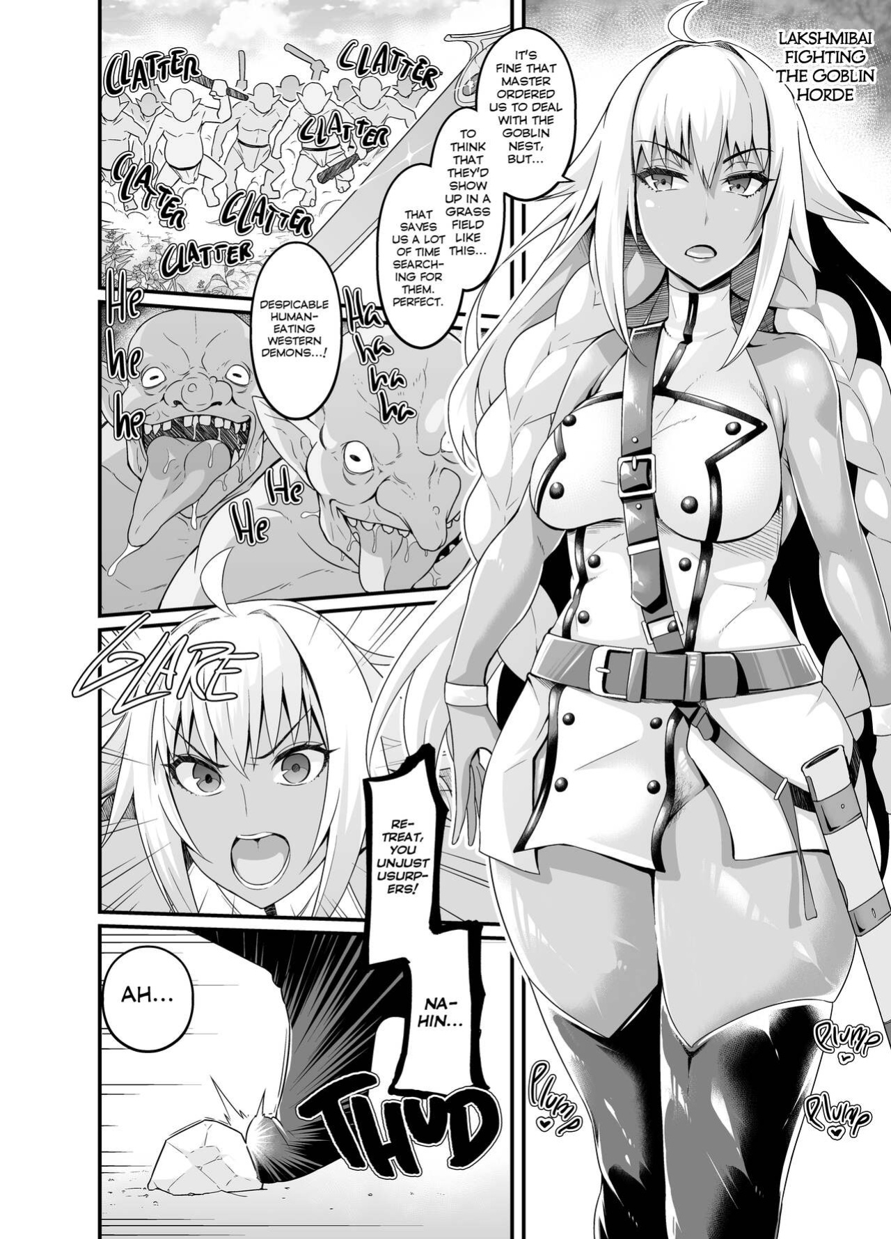 [Ankoman] Lakshmi Bai, Goblin no Mure to Tatakau (FateGrand Order) [hardcase8translates]