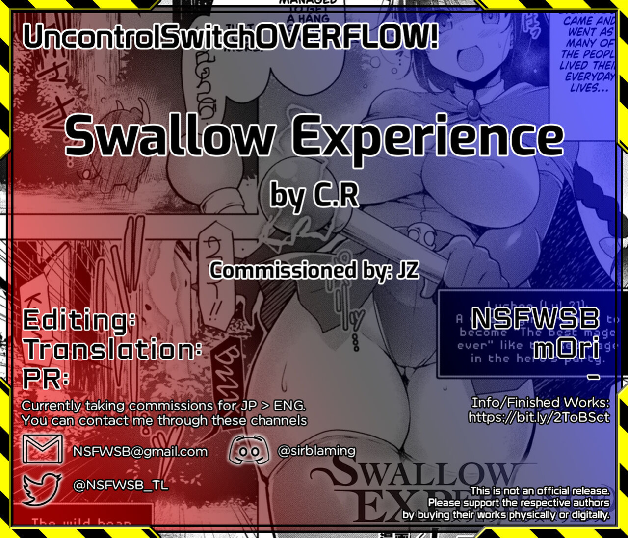 [C.R] Swallow Experience (2D Comic Magazine Futanari Energy Drain Mesuzao Kyuuin de Energy Shasei Haiboku! Vol. 1) [UncontrolSwitchOverflow]